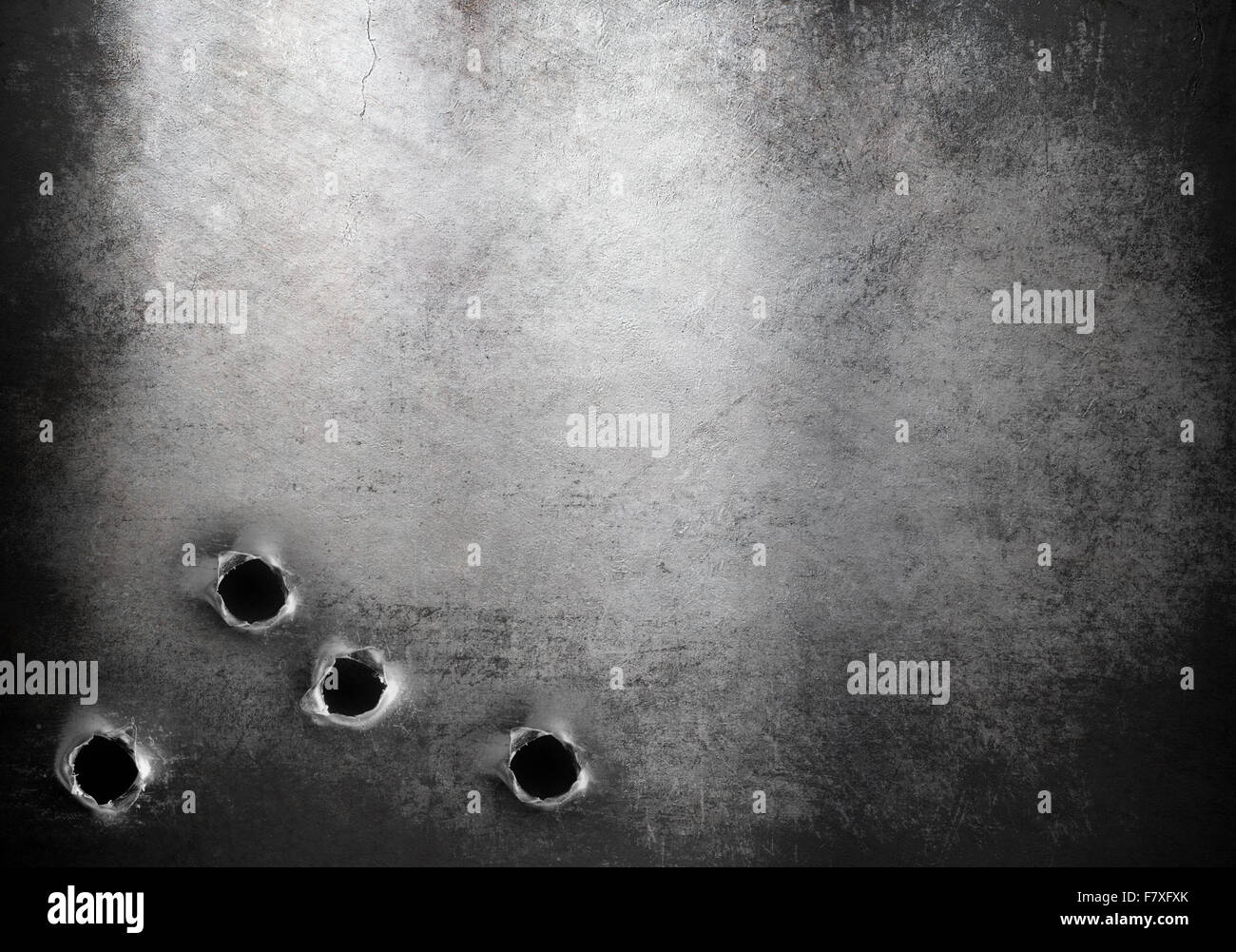 grunge metal armor background with bullet holes Stock Photo - Alamy