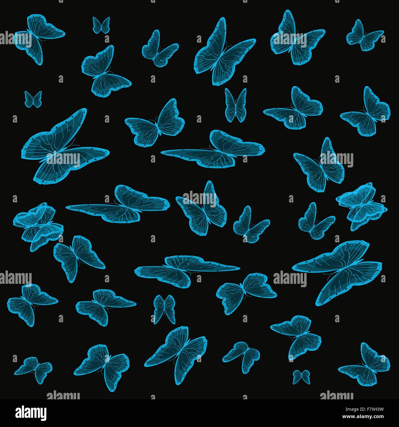 Stain butterflies Stock Vector Images - Alamy