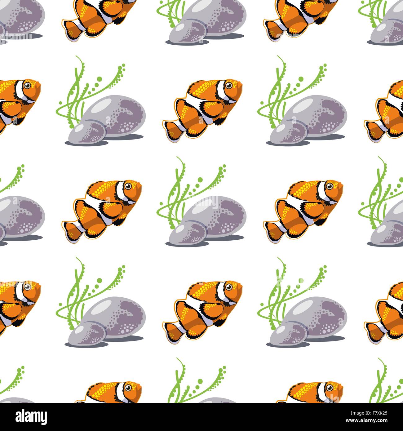https://c8.alamy.com/comp/F7XK25/seamless-pattern-with-tropical-fish-stones-and-seaweed-at-the-bottom-F7XK25.jpg