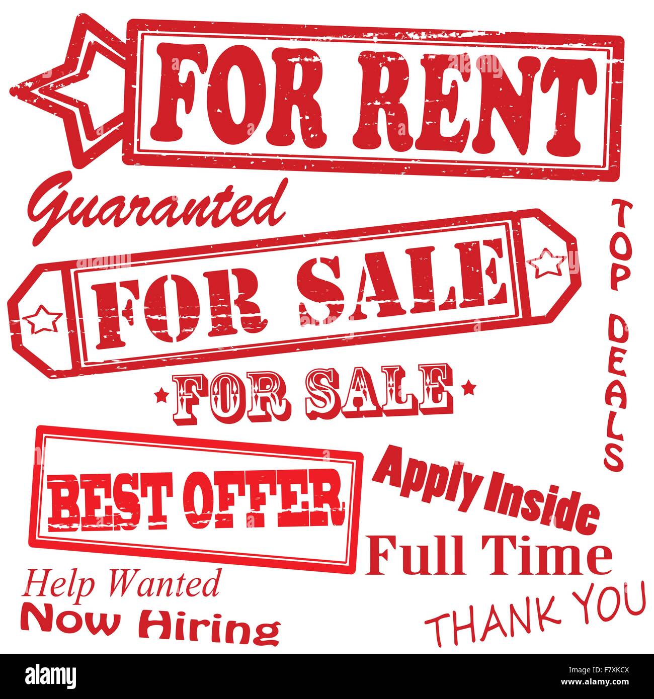 Set of stamps Stock Vector Image & Art Alamy