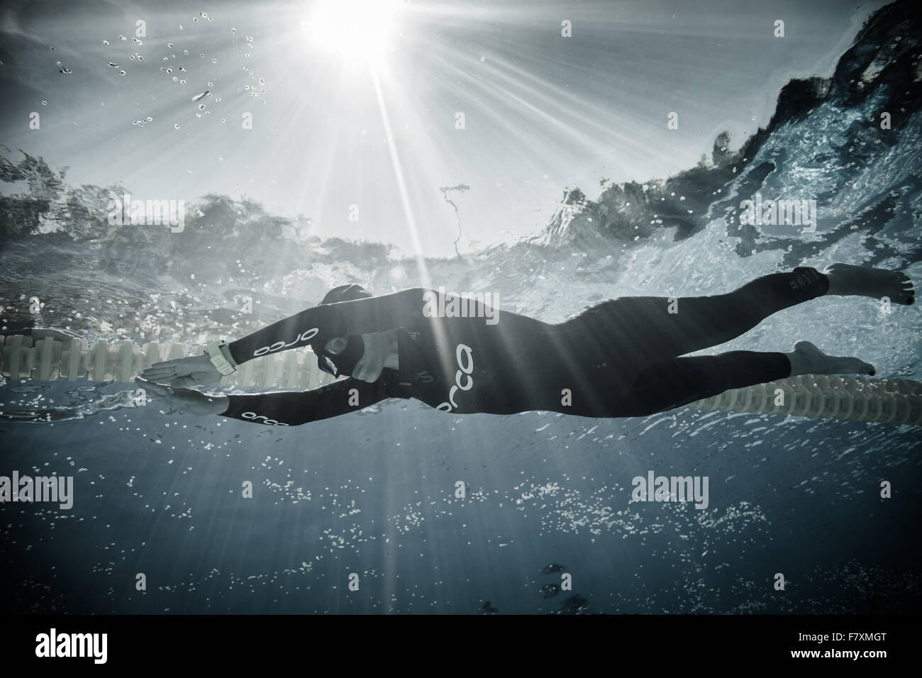 Montreal, CANADA May 30th, 2015. Official AIDA Freediving Pool