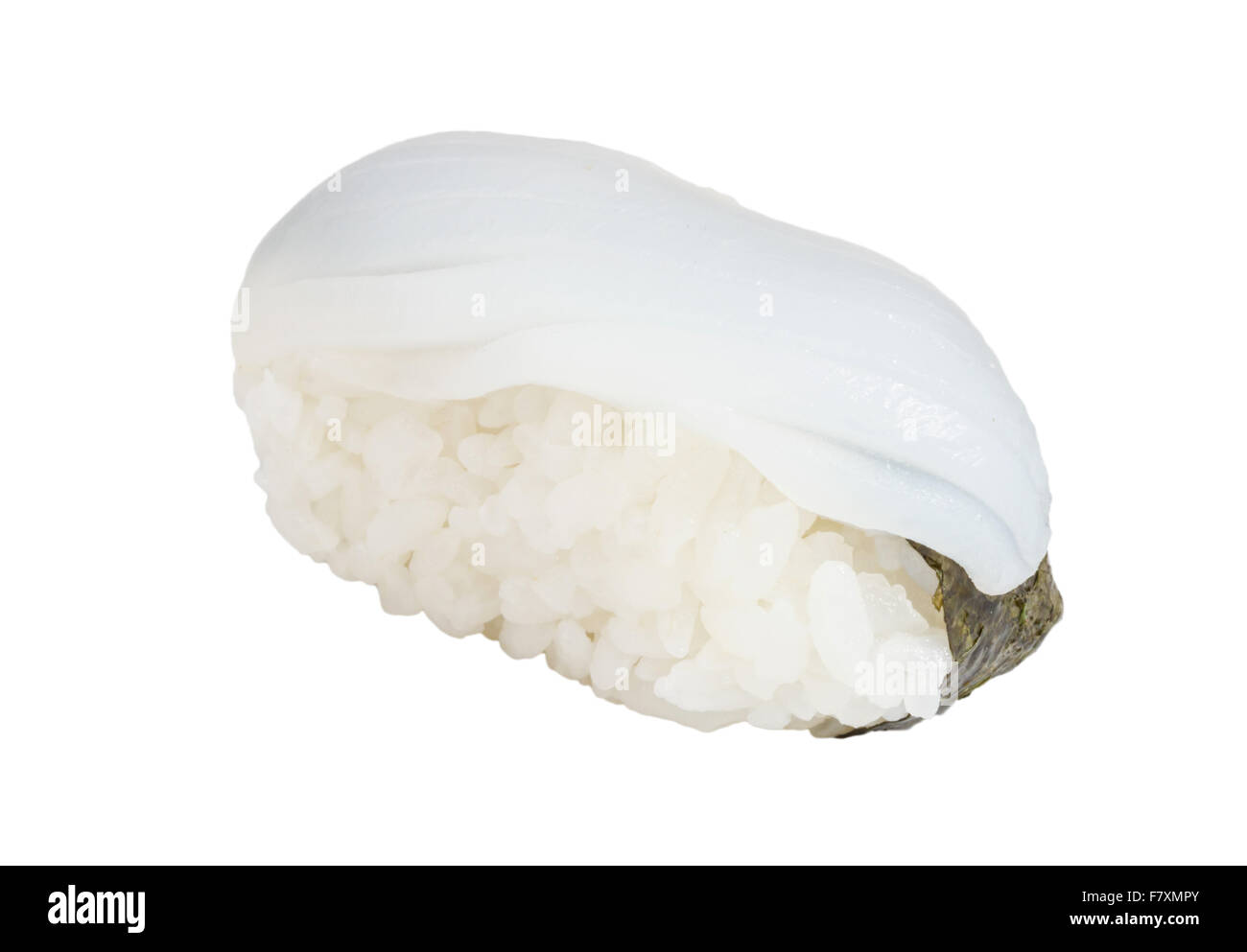Japanese squid sushi Stock Photo Alamy