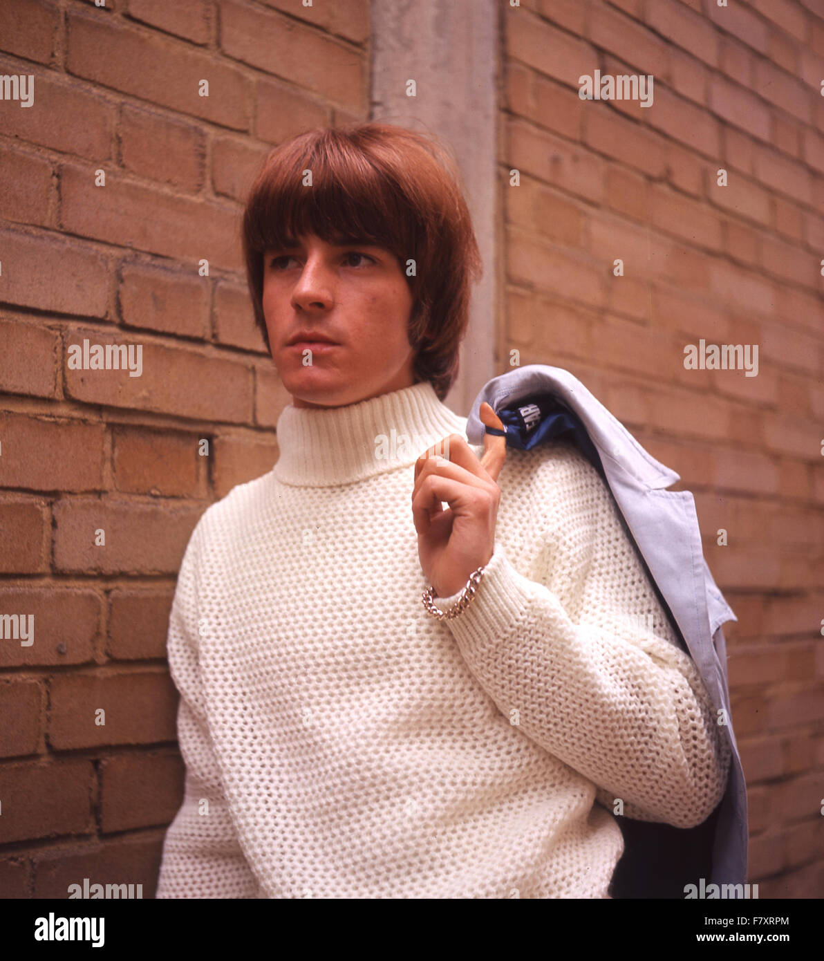 DAVID GARRICK (1945-2013) UK pop singer in 1967. Stock Photo