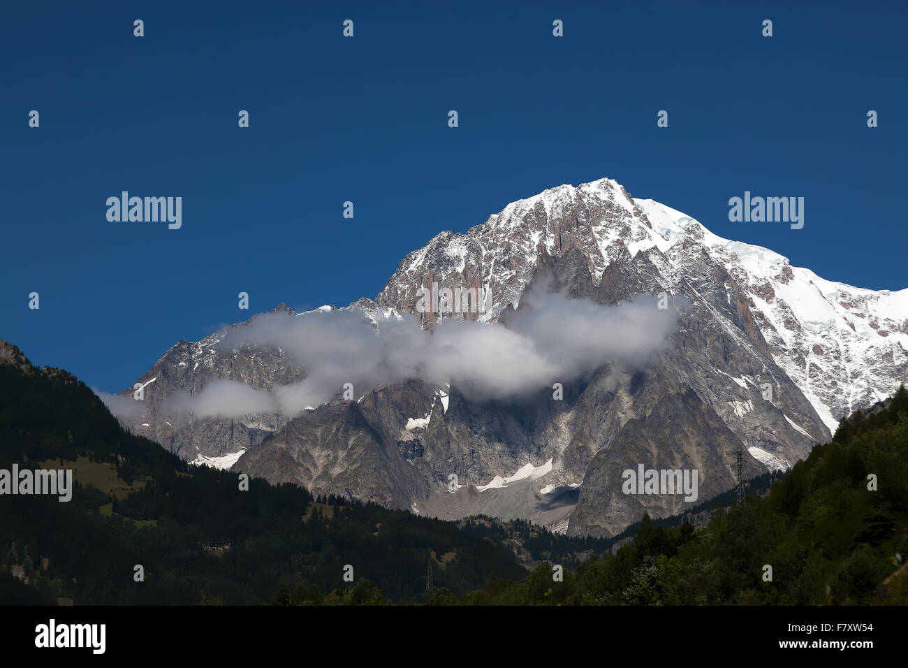 High Mountain Landscape in Italian Alps Stock Photo - Alamy