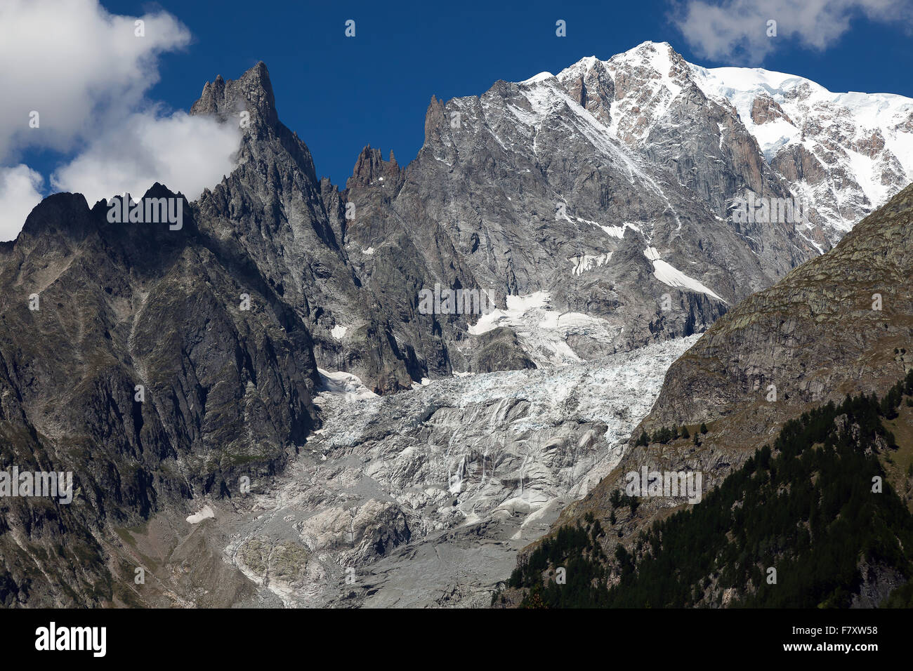 High Mountain Landscape in Italian Alps Stock Photo - Alamy