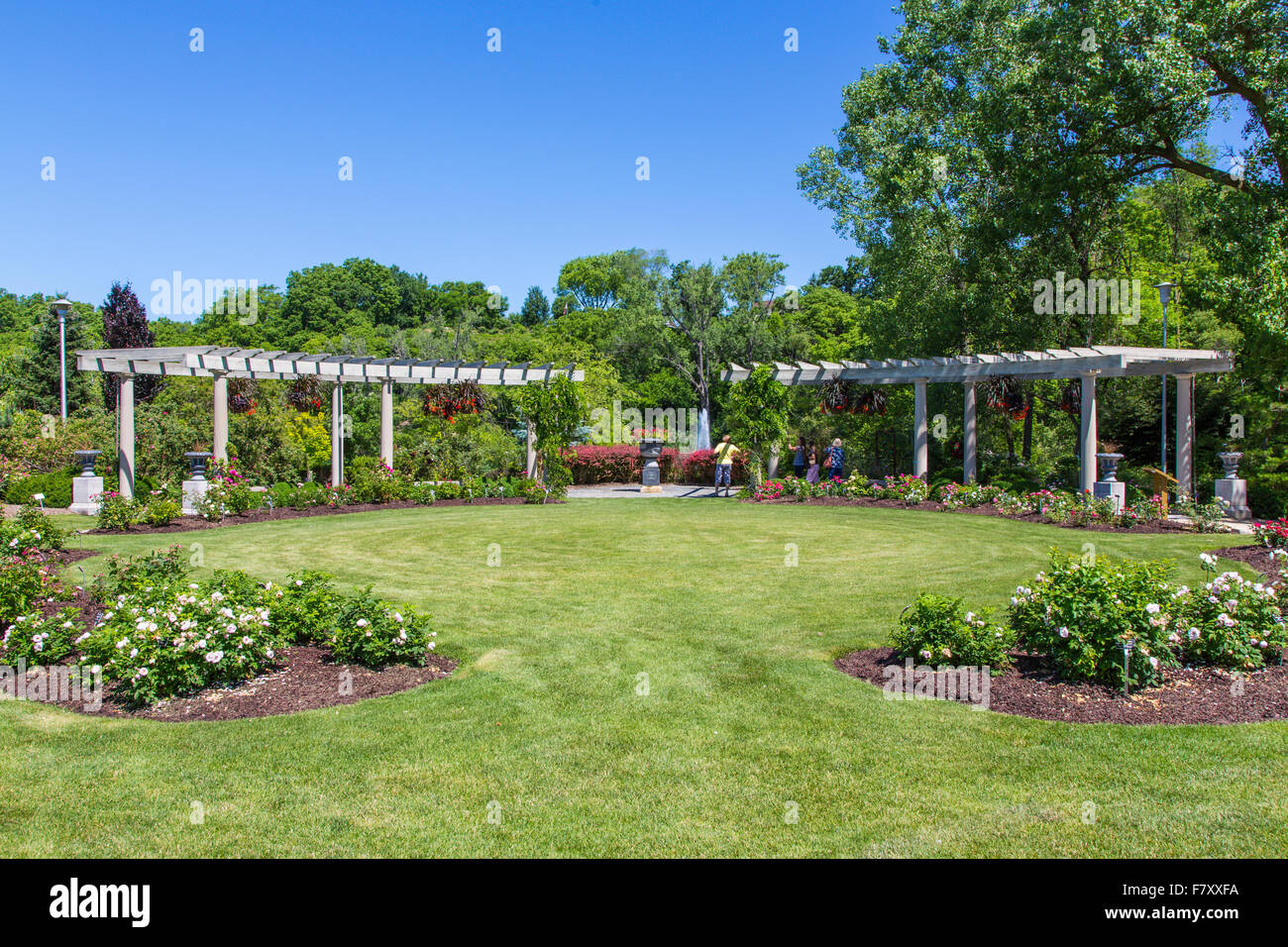 Rotary Botanical Gardens in Janesville Illinois Stock Photo