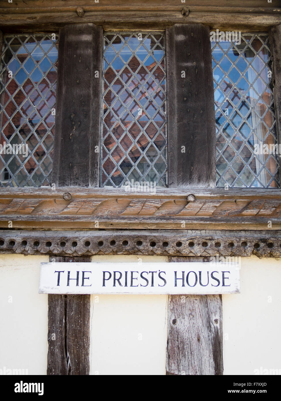 The Priest's house sign Stock Photo Alamy