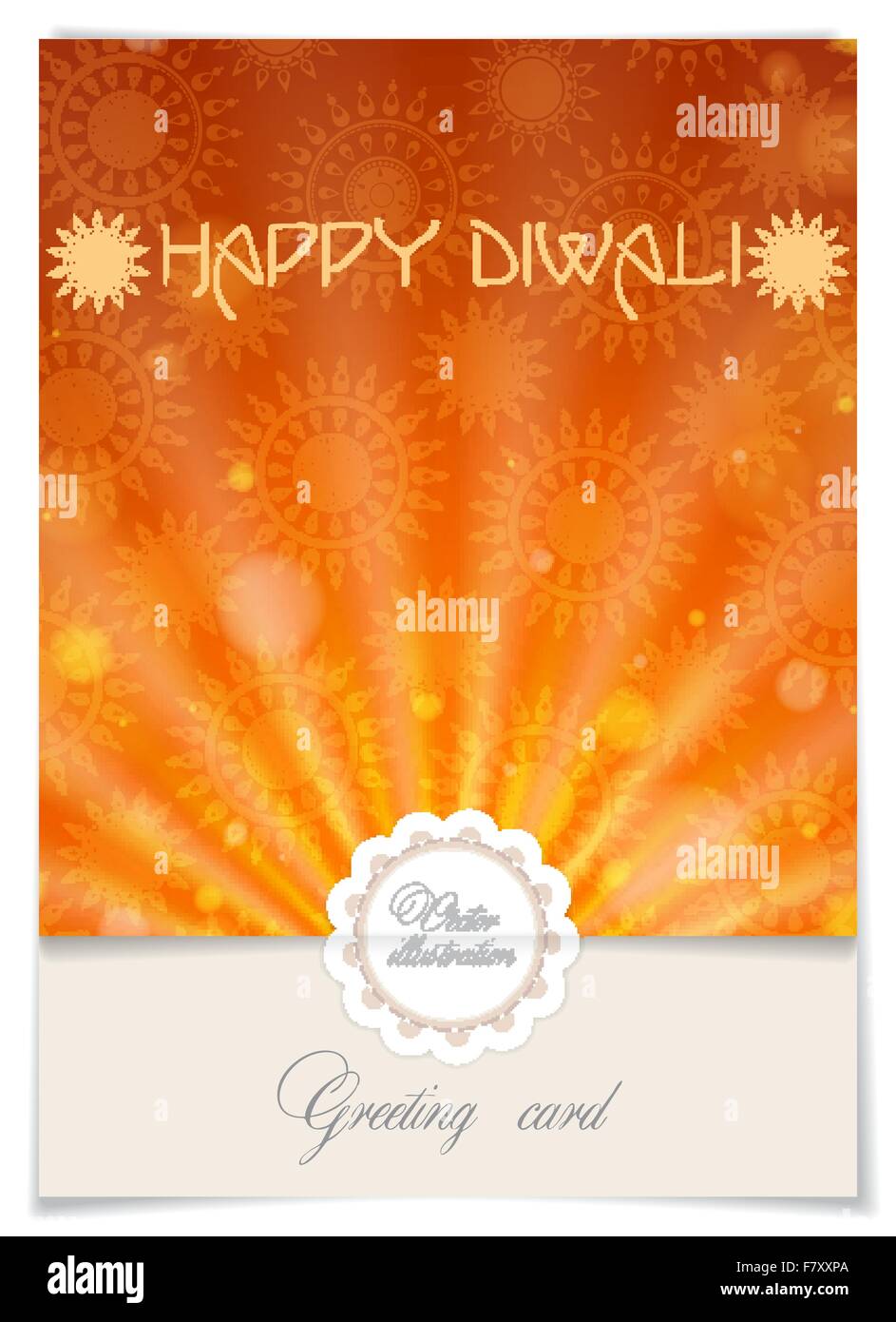 greeting-card-design-template-stock-vector-image-art-alamy