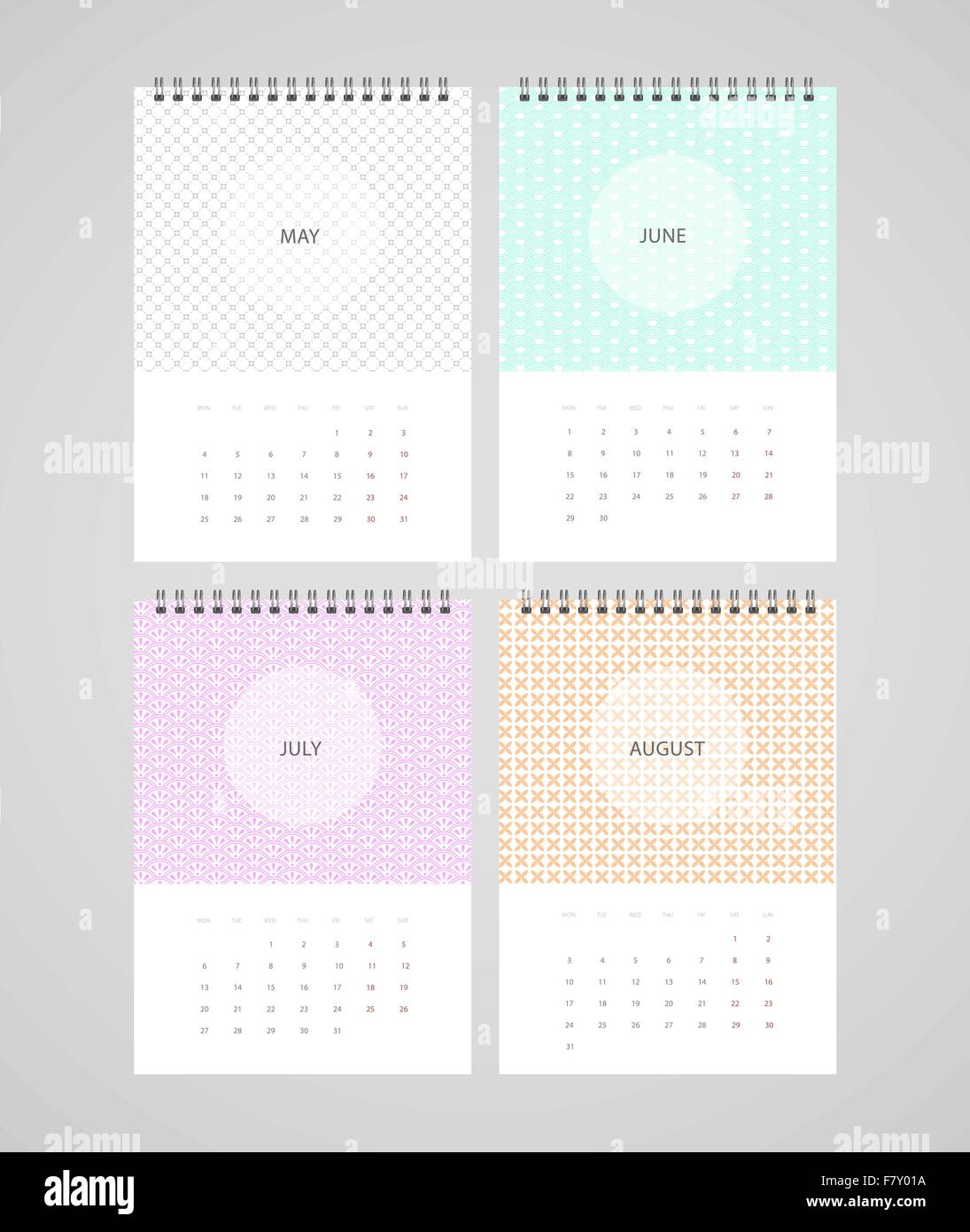 Calendar for 2015 Stock Vector Image & Art - Alamy