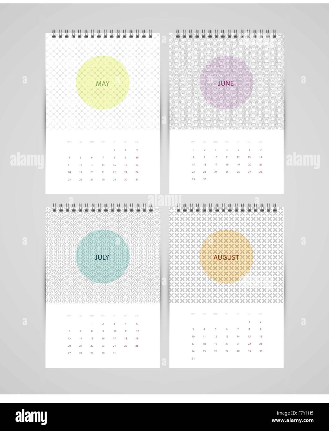 Calendar for 2015 Stock Vector Image & Art - Alamy