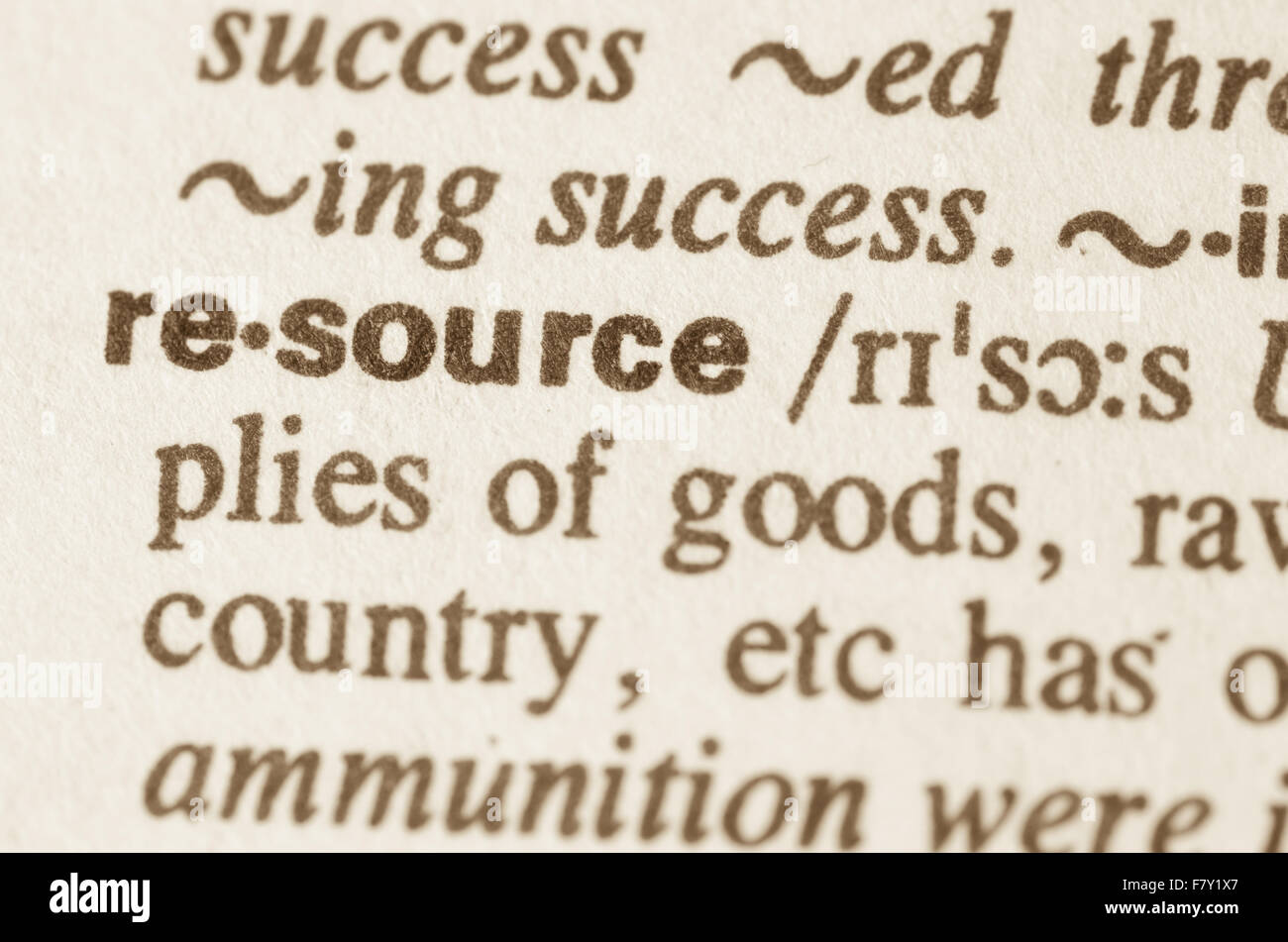 Resource definition hires stock photography and images Alamy