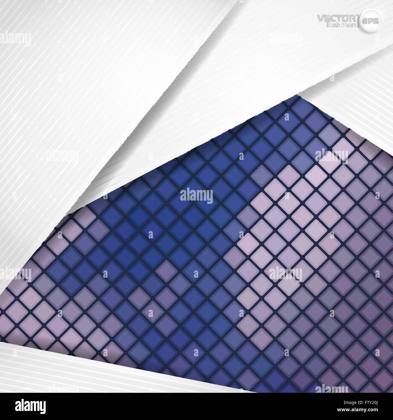 Abstract Background With White Paper Layers Stock Vector Image & Art ...