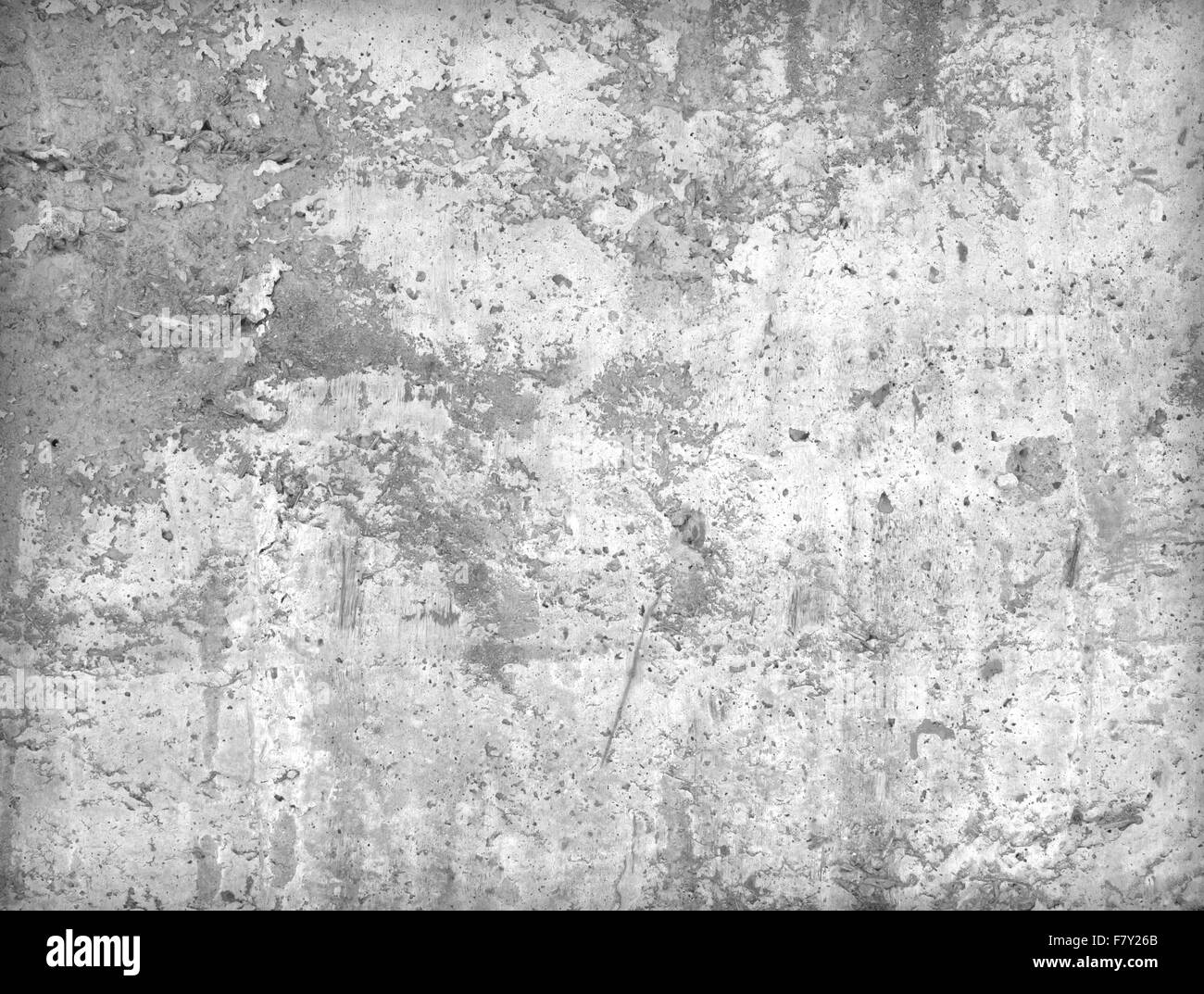 Cement walls weathered durability of the construction industry. Stock Photo