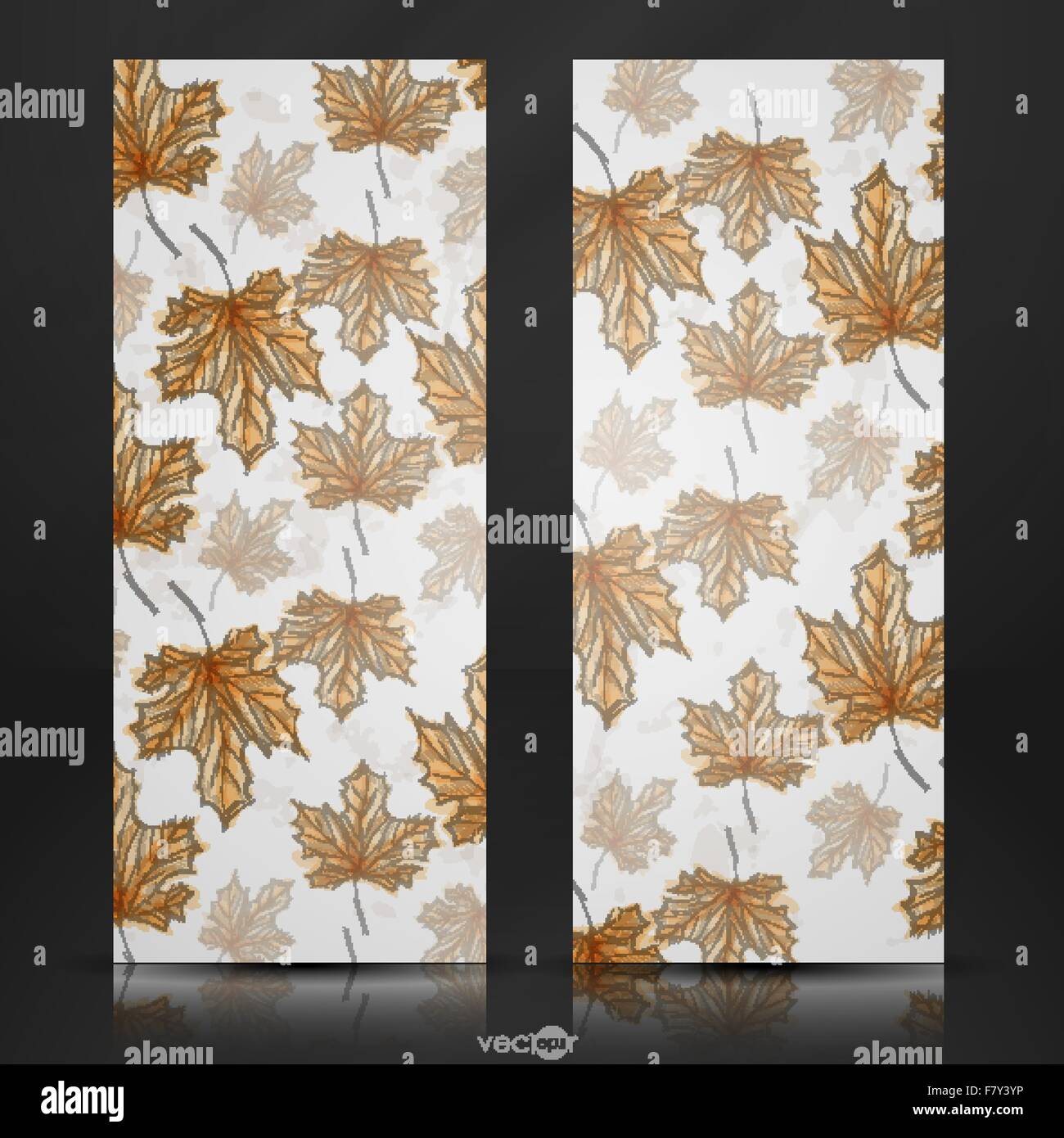 Hand Drawn Autumn Background Stock Vector Image & Art - Alamy