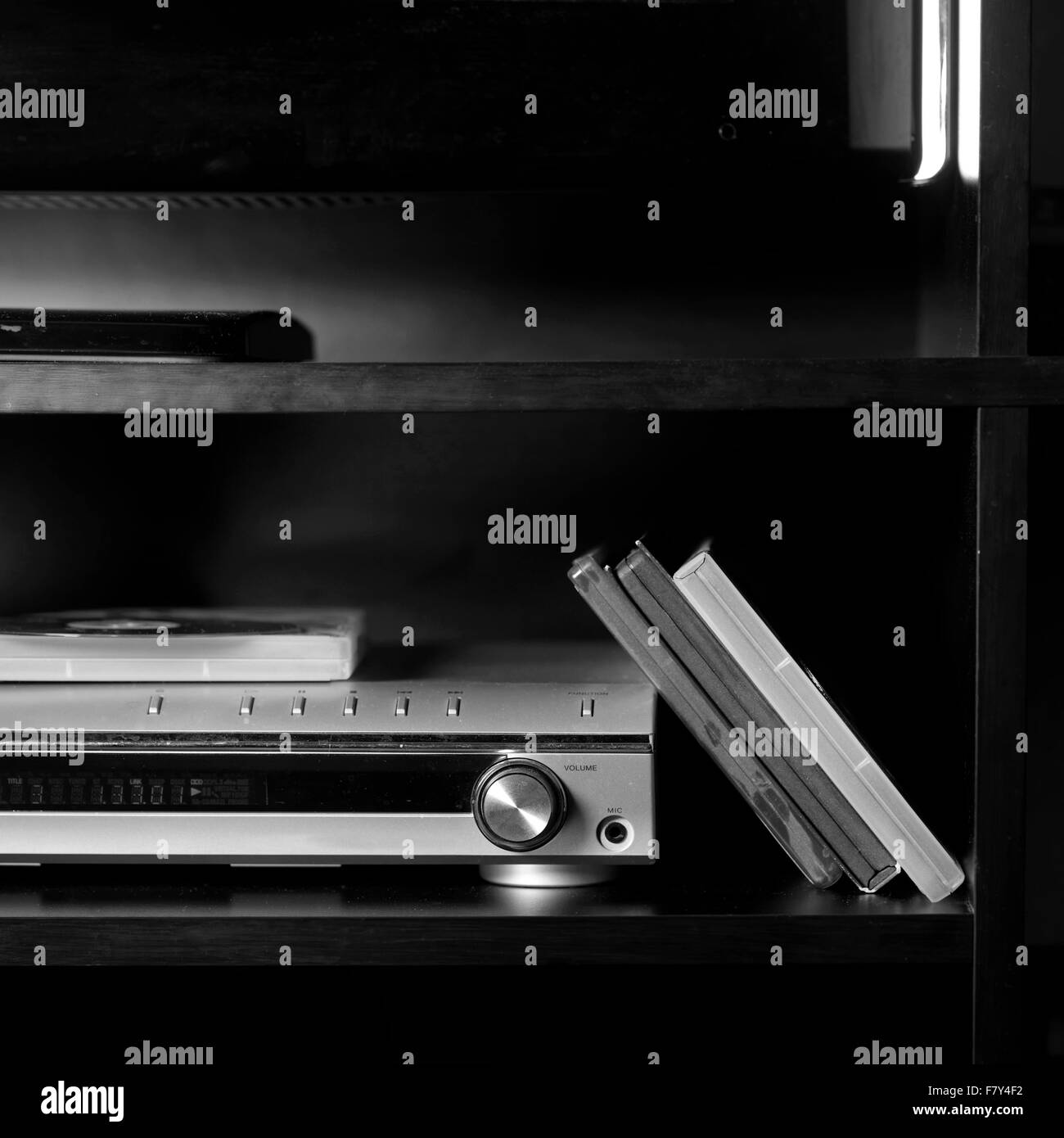 Dvd video Black and White Stock Photos & Images Alamy