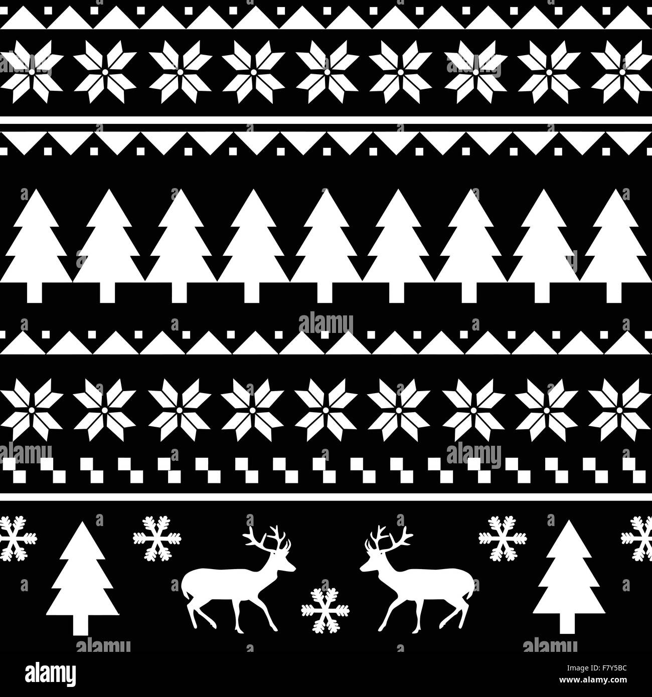 Seamless Christmas pattern Stock Vector Image & Art - Alamy
