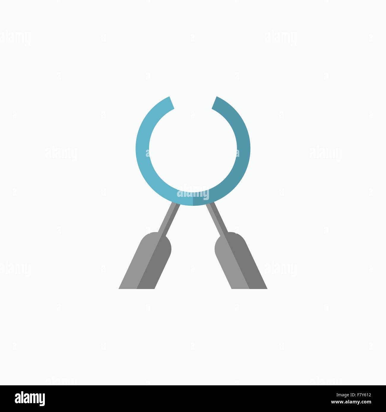 Dental Flat Icon Stock Vector Image & Art - Alamy