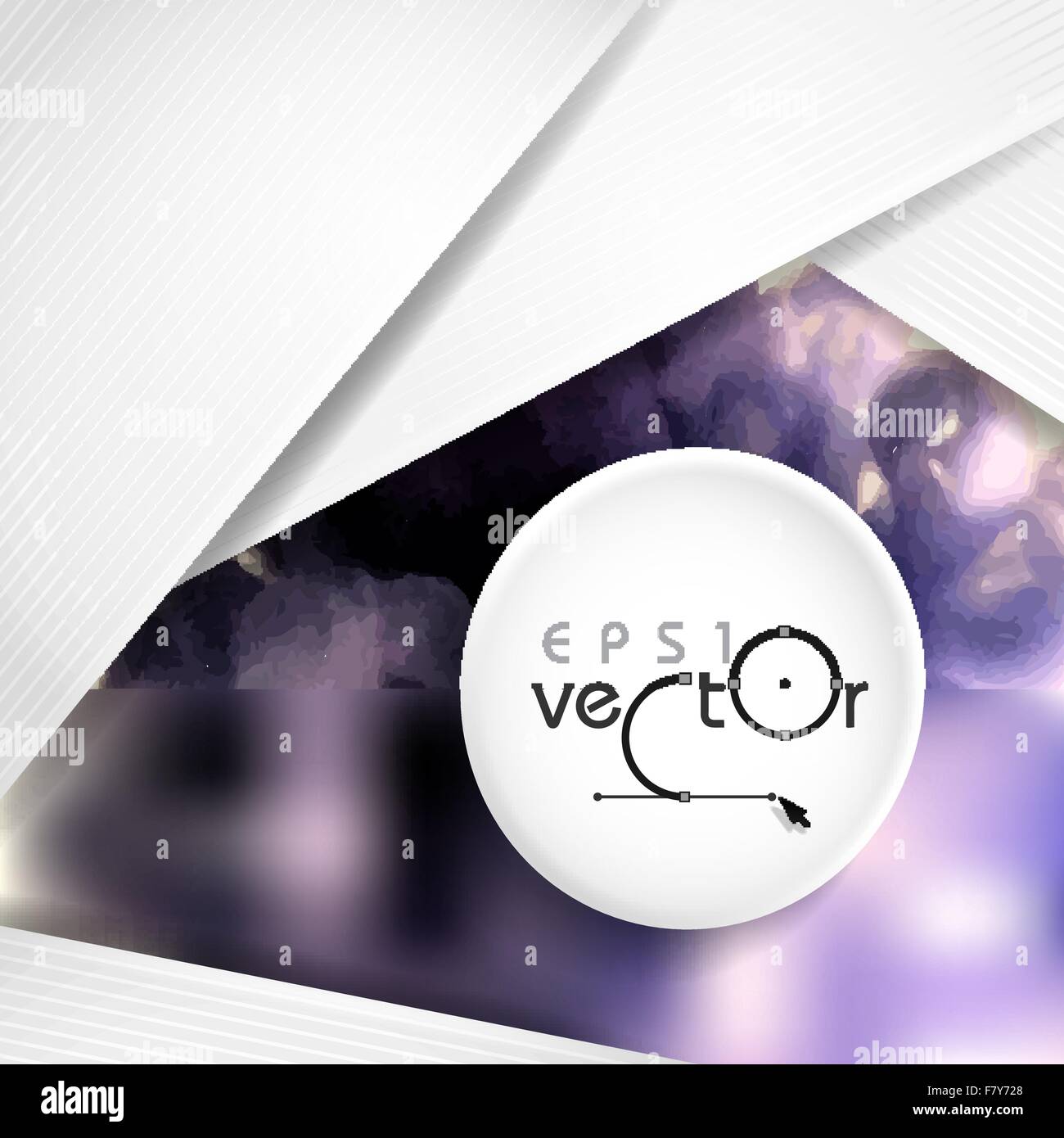 Abstract Background With White Paper Layers Stock Vector Image & Art ...