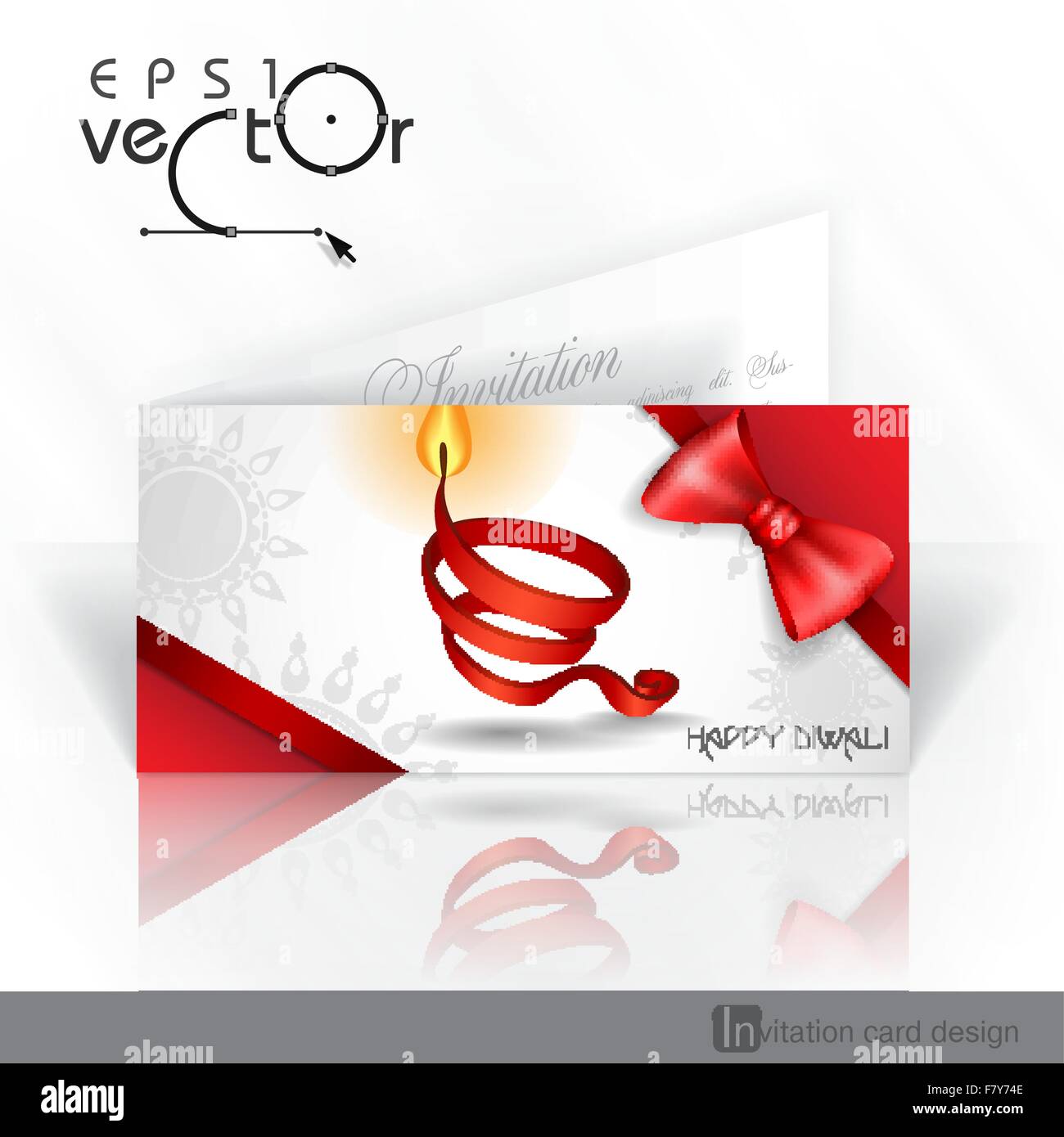 Invitation Card Design, Template Stock Vector Image & Art - Alamy