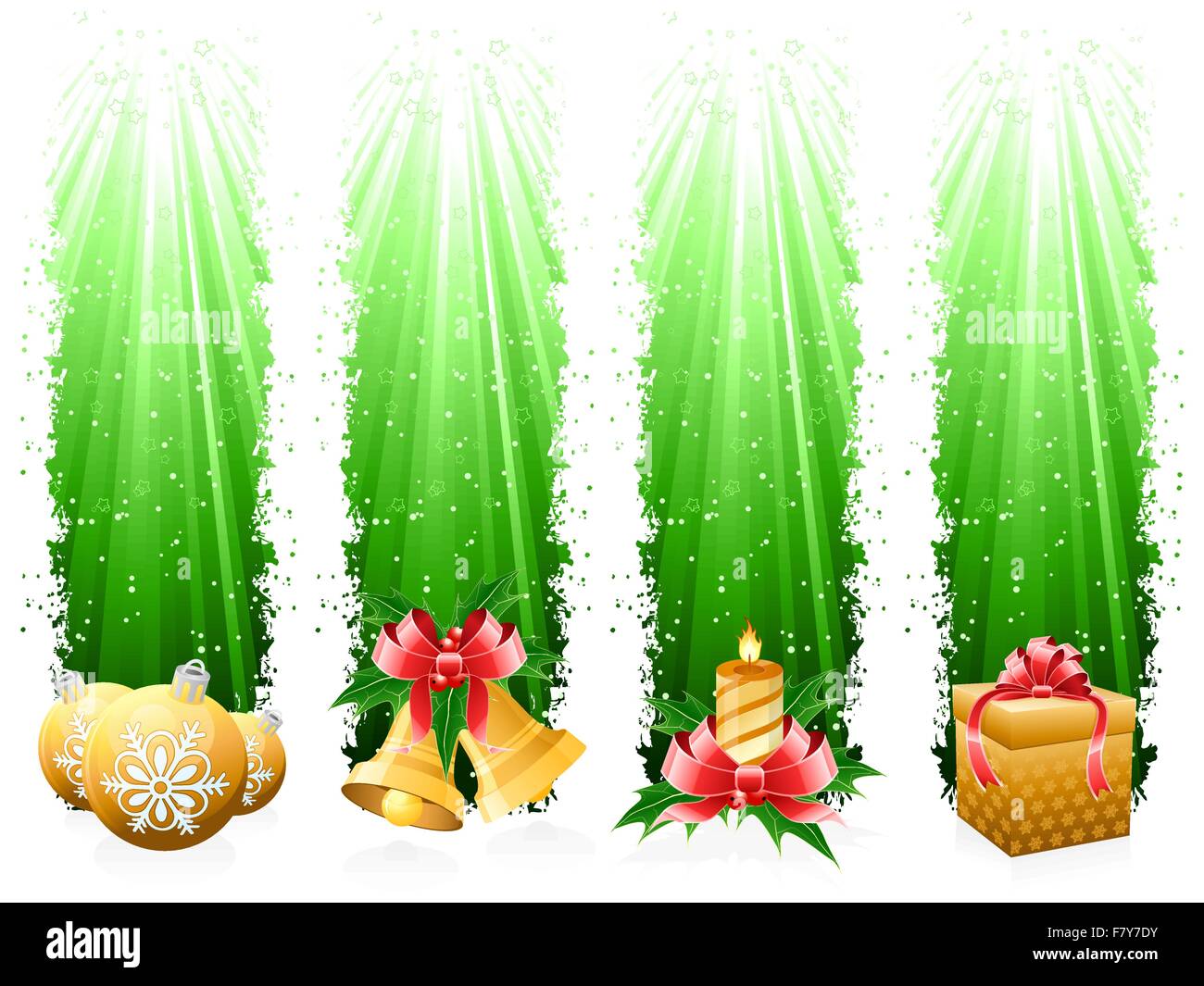 Christmas banner new year Stock Vector Images - Alamy