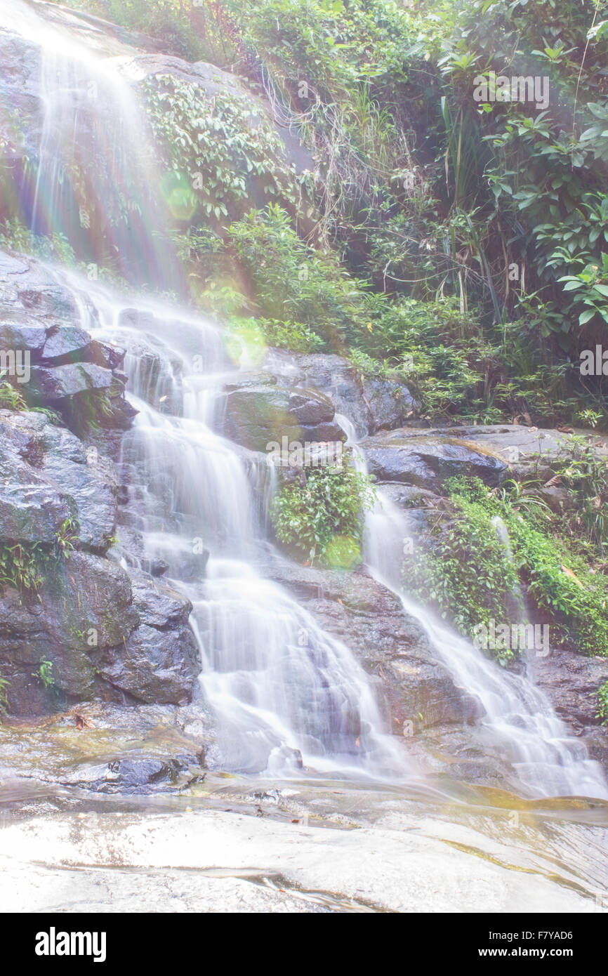 Mon Tha Than Waterfall In Doi Suthep Pui National Park Chiang Mai Thailand Stock Photo Alamy