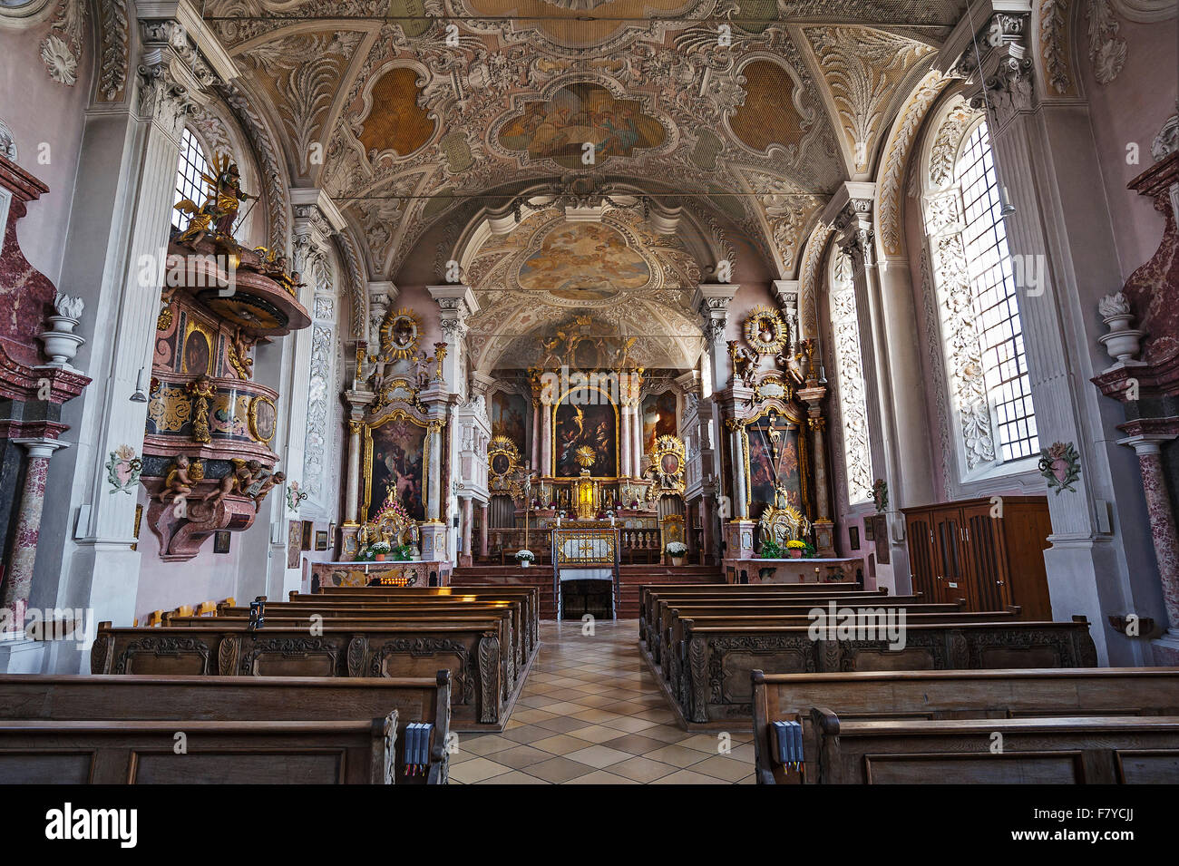 Chancel, pilgrimage church of the Holy