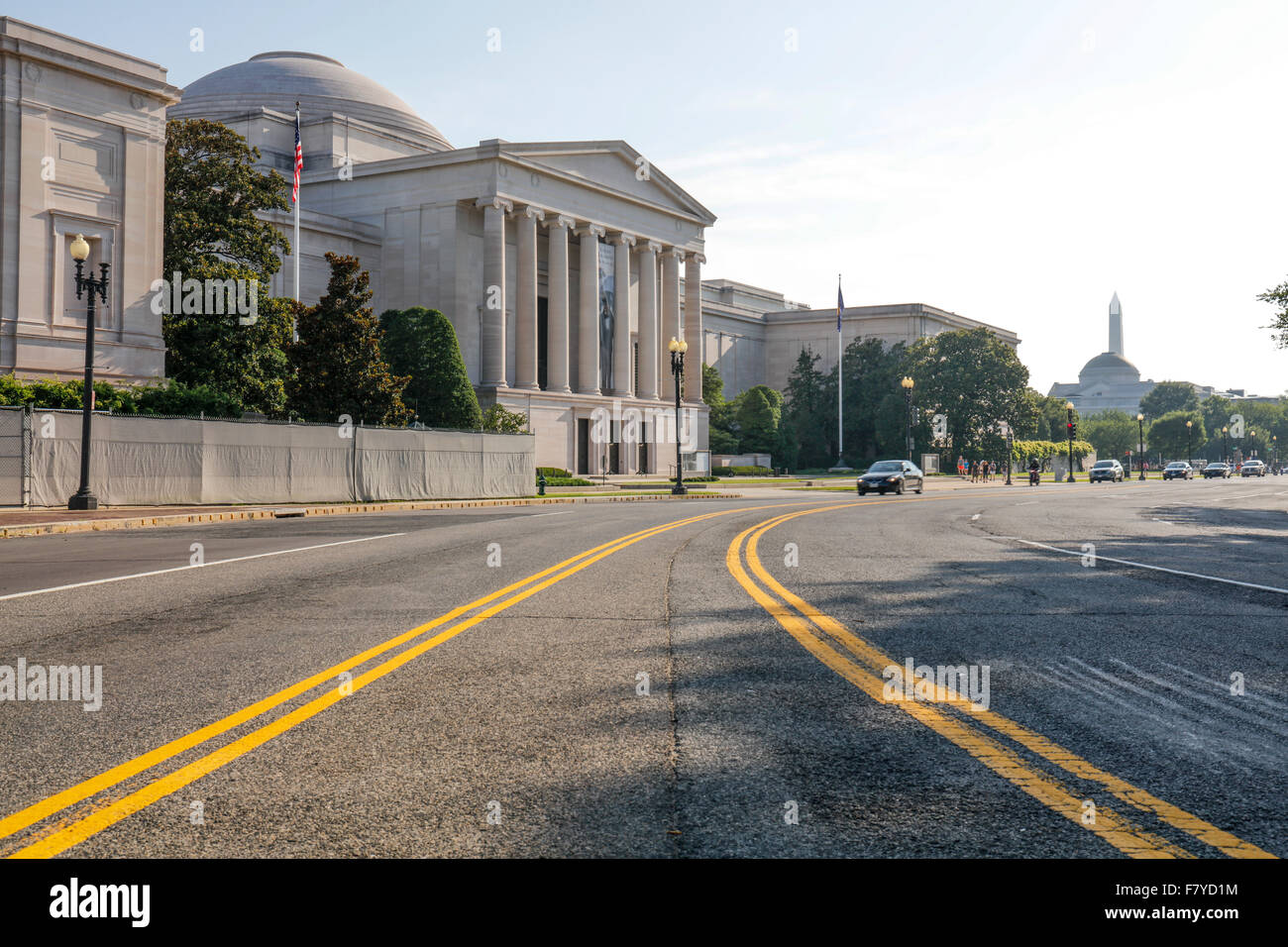National Gallery of Art, National Mall, Washington, D.C., United States Stock Photo