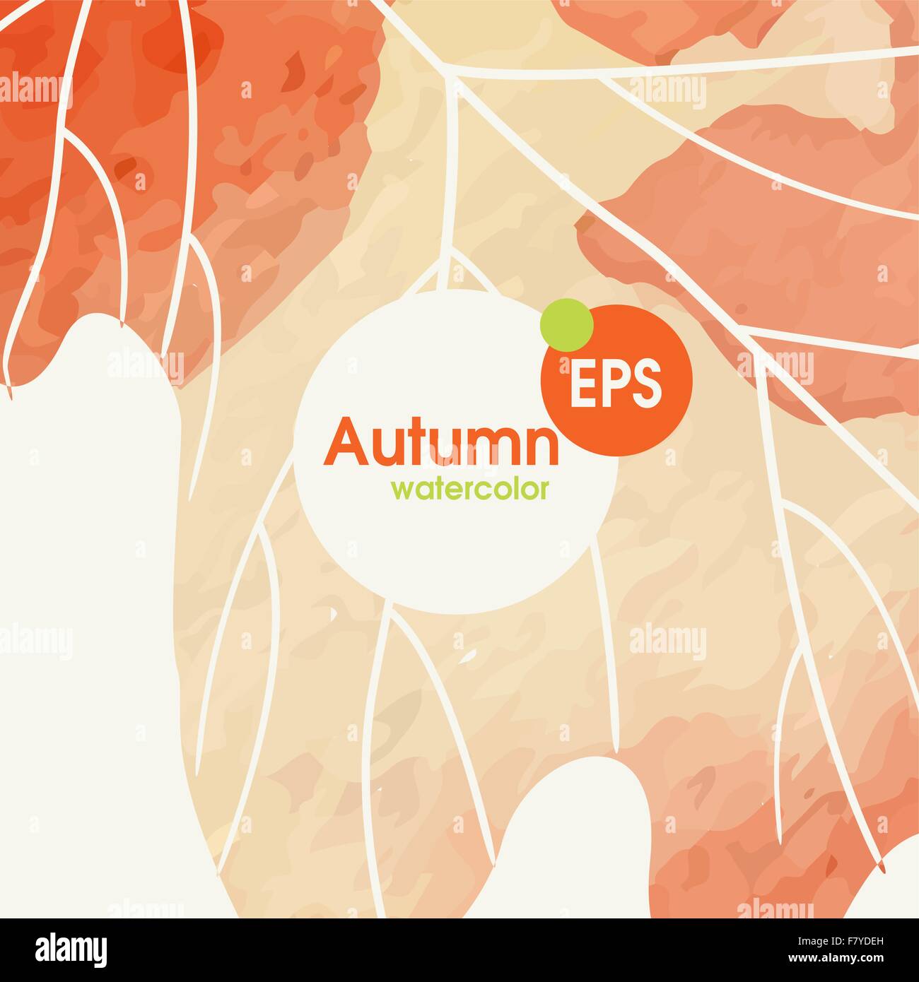 Simple Autumn Background Stock Vector Image & Art - Alamy