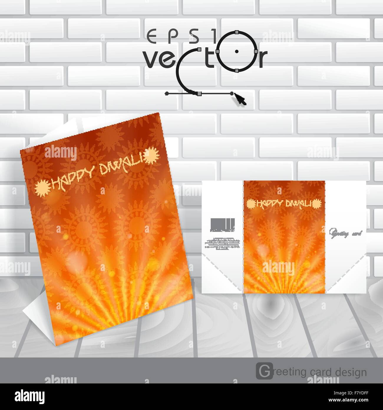 Greeting Card Design, Template Stock Vector Image & Art Alamy