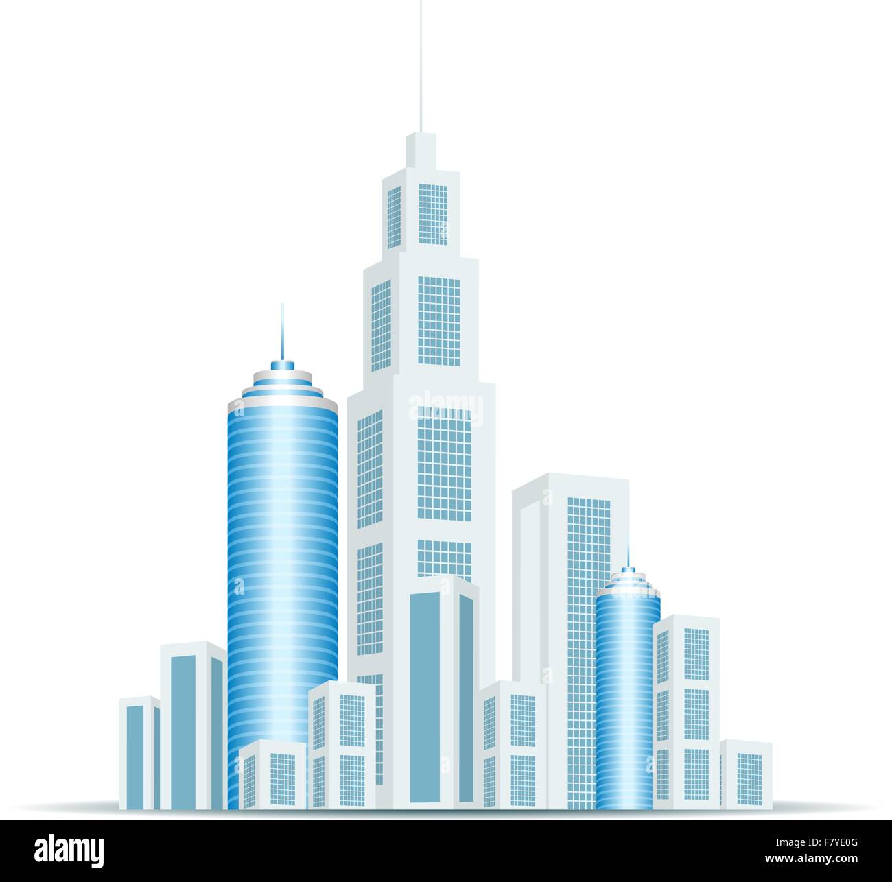 Business City Stock Vector