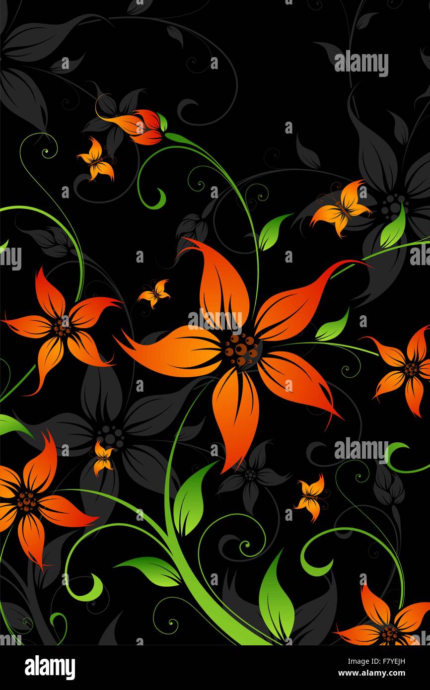 Flower background Stock Vector