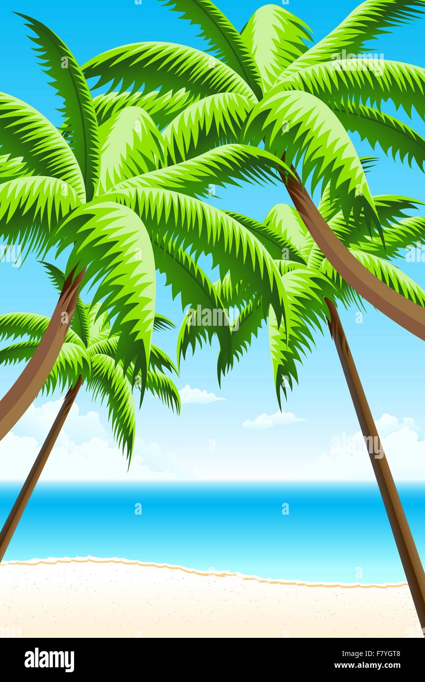 Summer Vacation Background Stock Vector Image & Art - Alamy