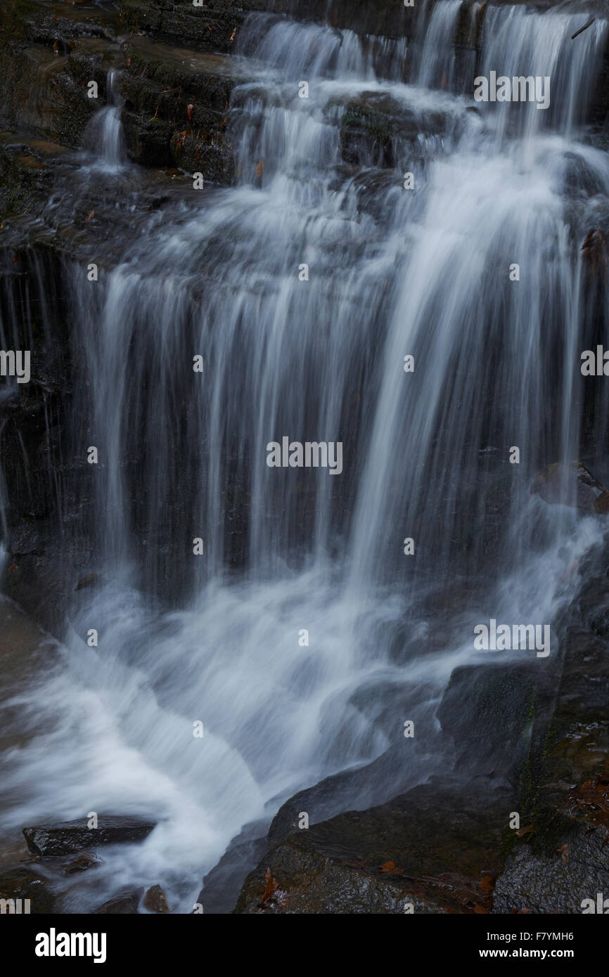 Rainbow Falls, Trough Creek State Park, near Altoona, Pennsylvania, USA Stock Photo Alamy