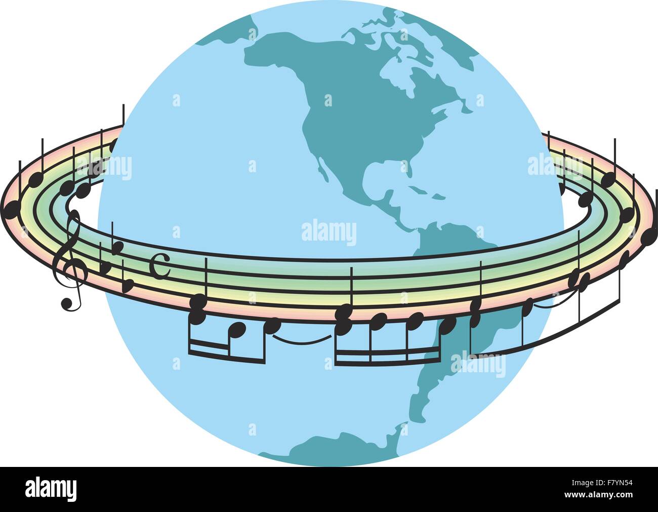 Song of earth Stock Vector Images - Alamy