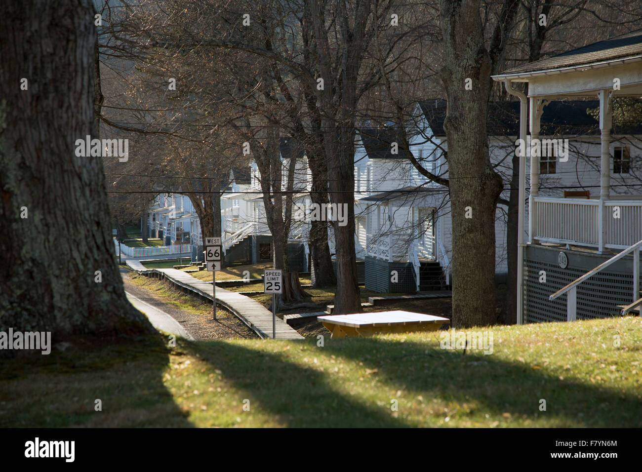 Cass, West Virginia Houses in a company town founded in 1900 by the