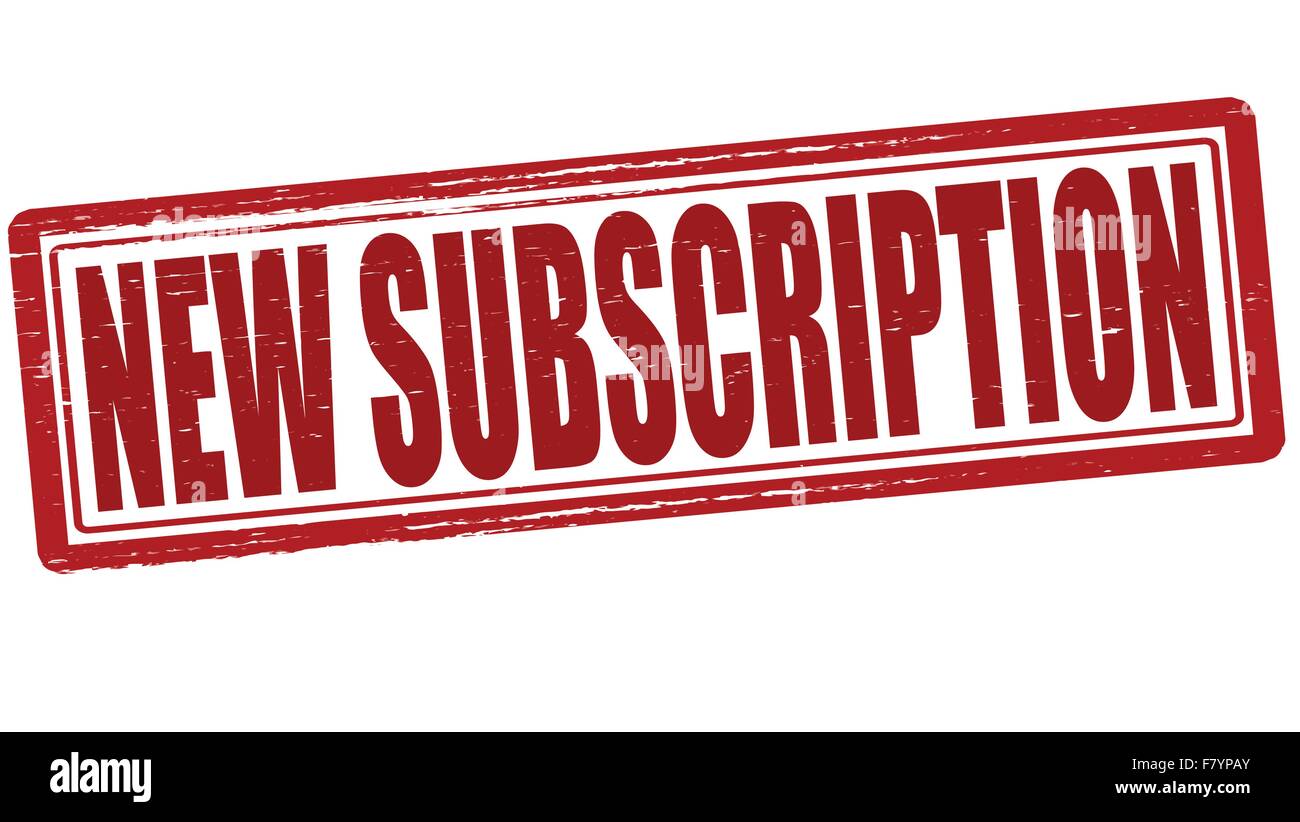 Subscription symbol hi-res stock photography and images - Alamy
