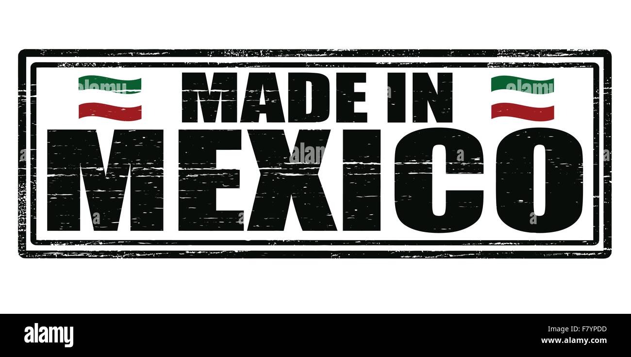 Made in Mexico Stock Vector Image & Art Alamy