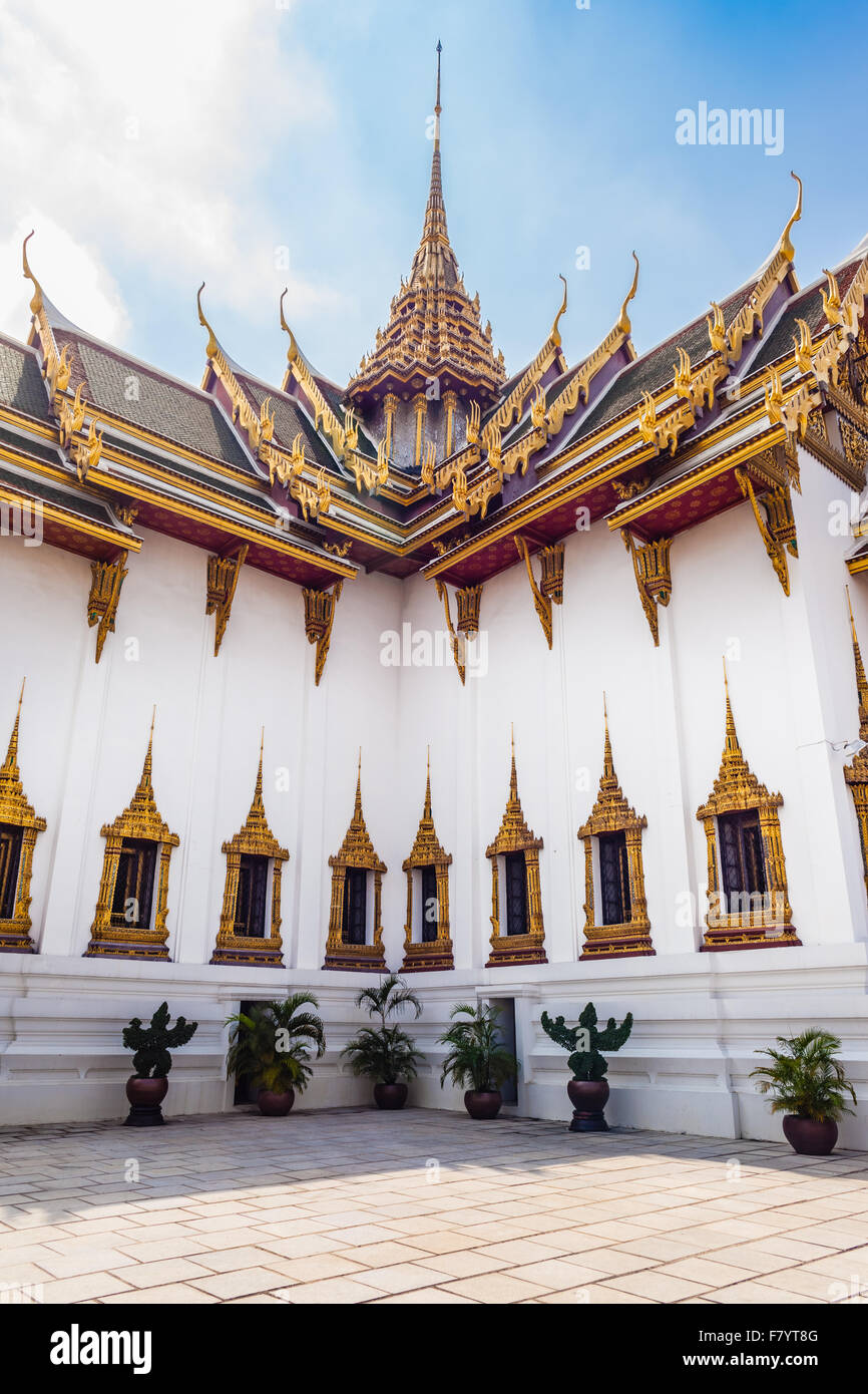 Phra Thinang Dusit Maha Prasat in Royal Palace Bangkok, Thailand Stock Photo