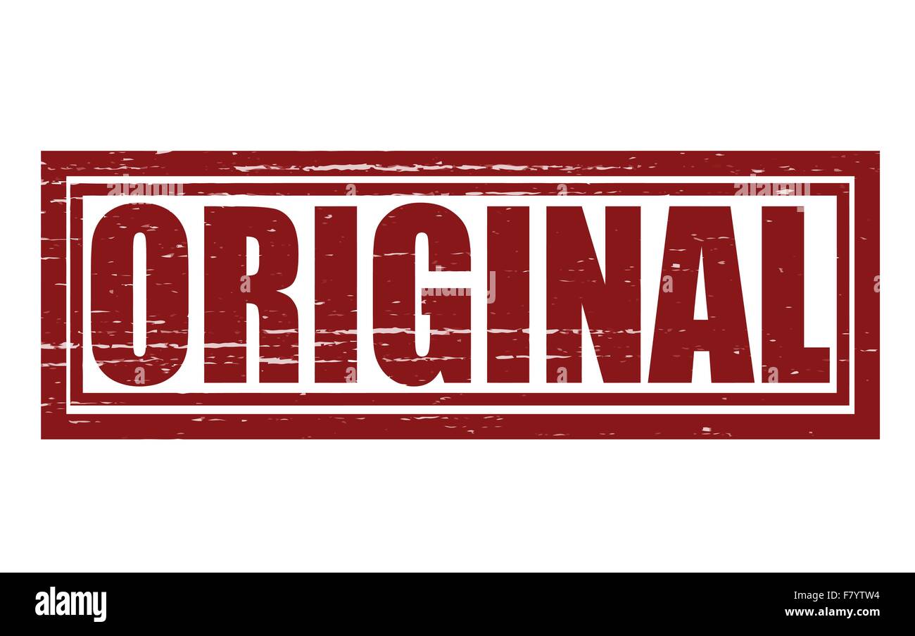 Original red Stock Vector Images - Alamy
