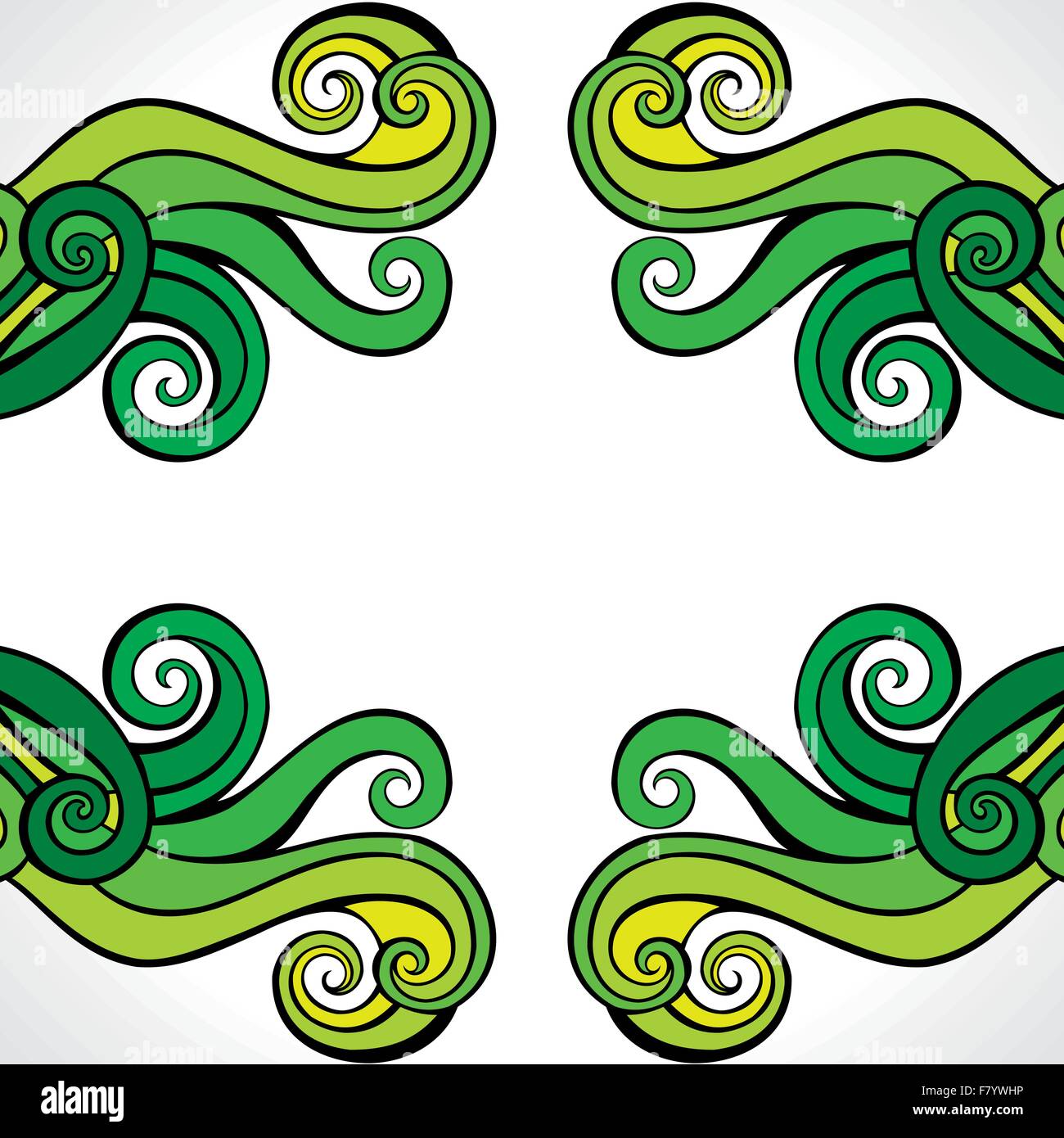 Greenyellow abstract swirl background pattern Stock Vector Image & Art