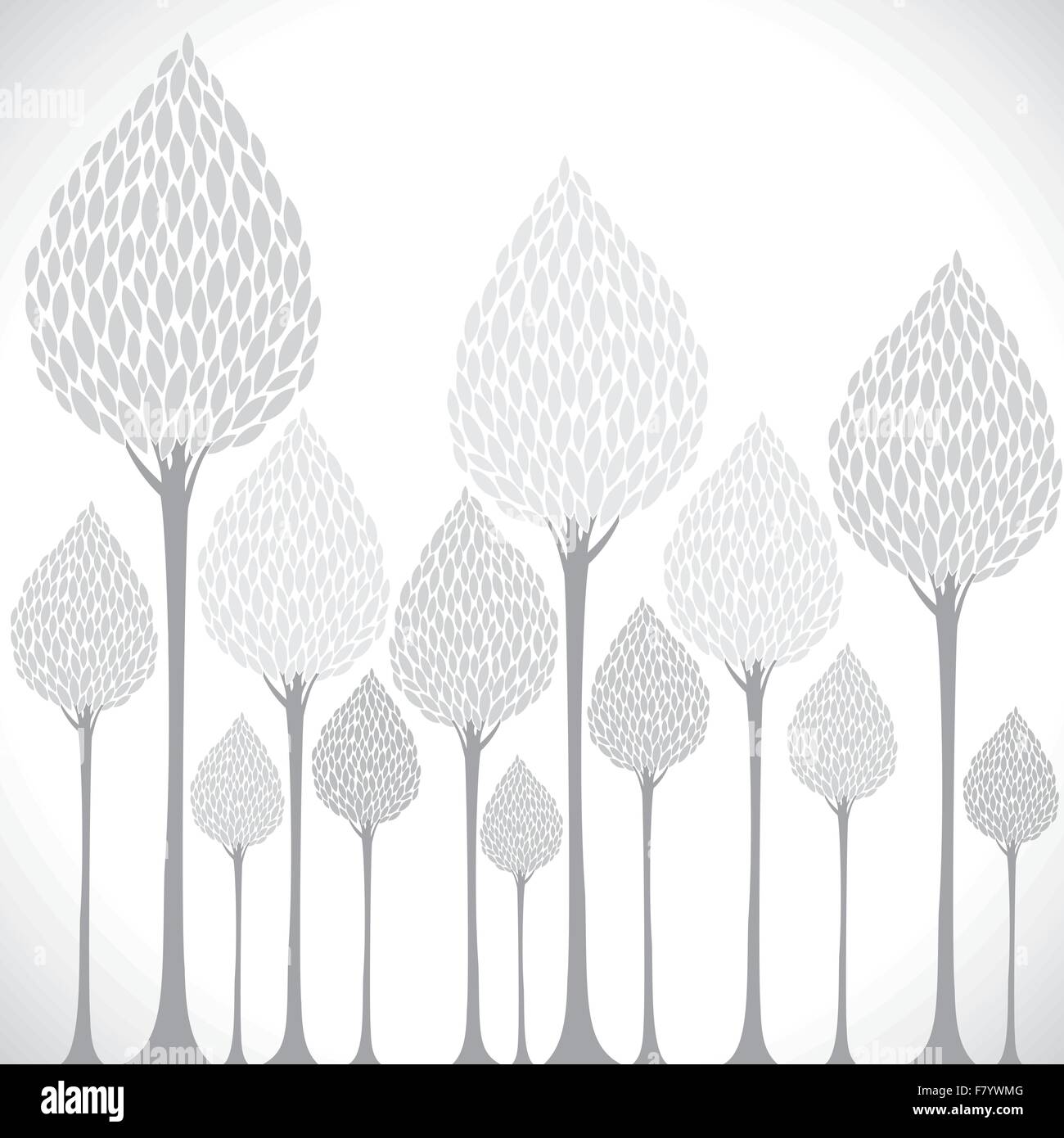 creative grey tree background Stock Vector Image & Art Alamy