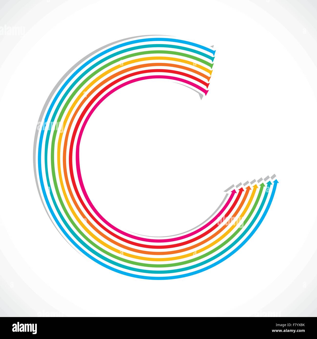 colorful arrow vector background stock vector Stock Vector Image & Art ...