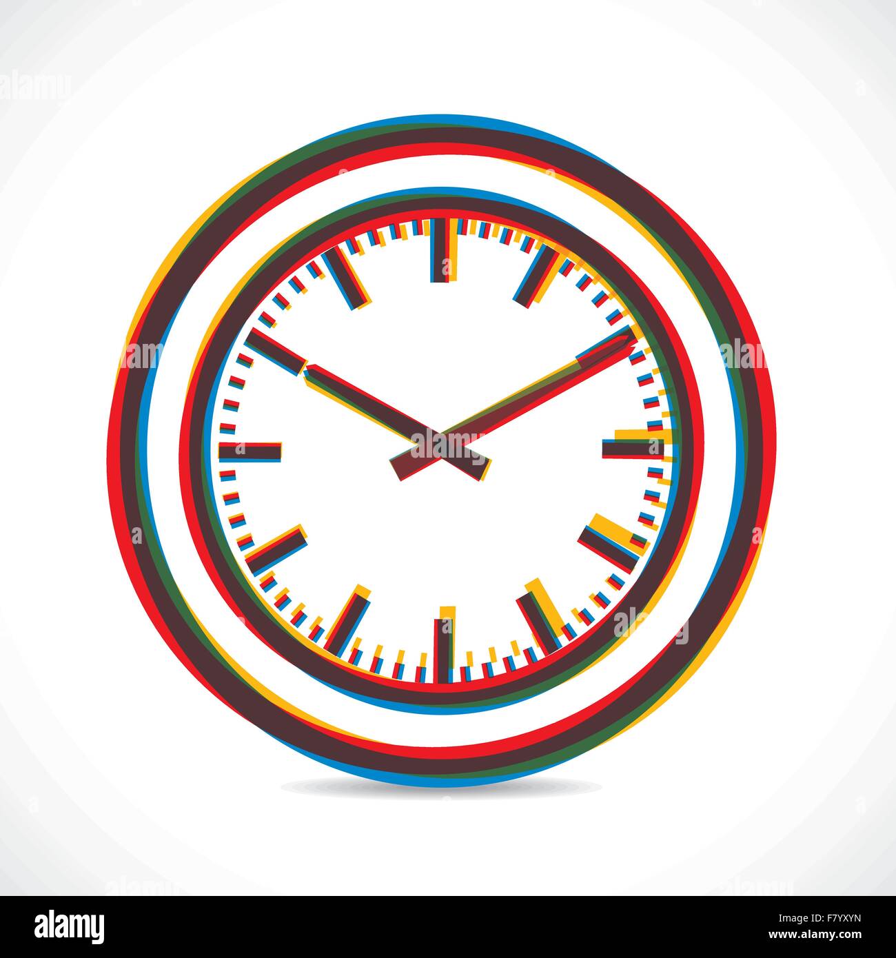 Evening time of day night Stock Vector Images - Alamy