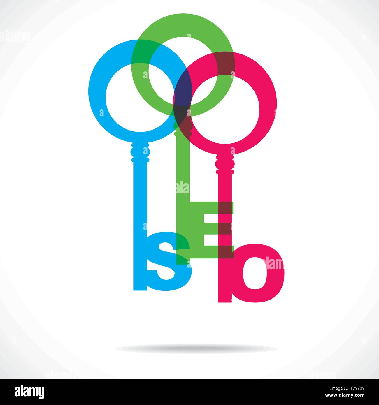 color SEO word key Stock Vector Image & Art Alamy