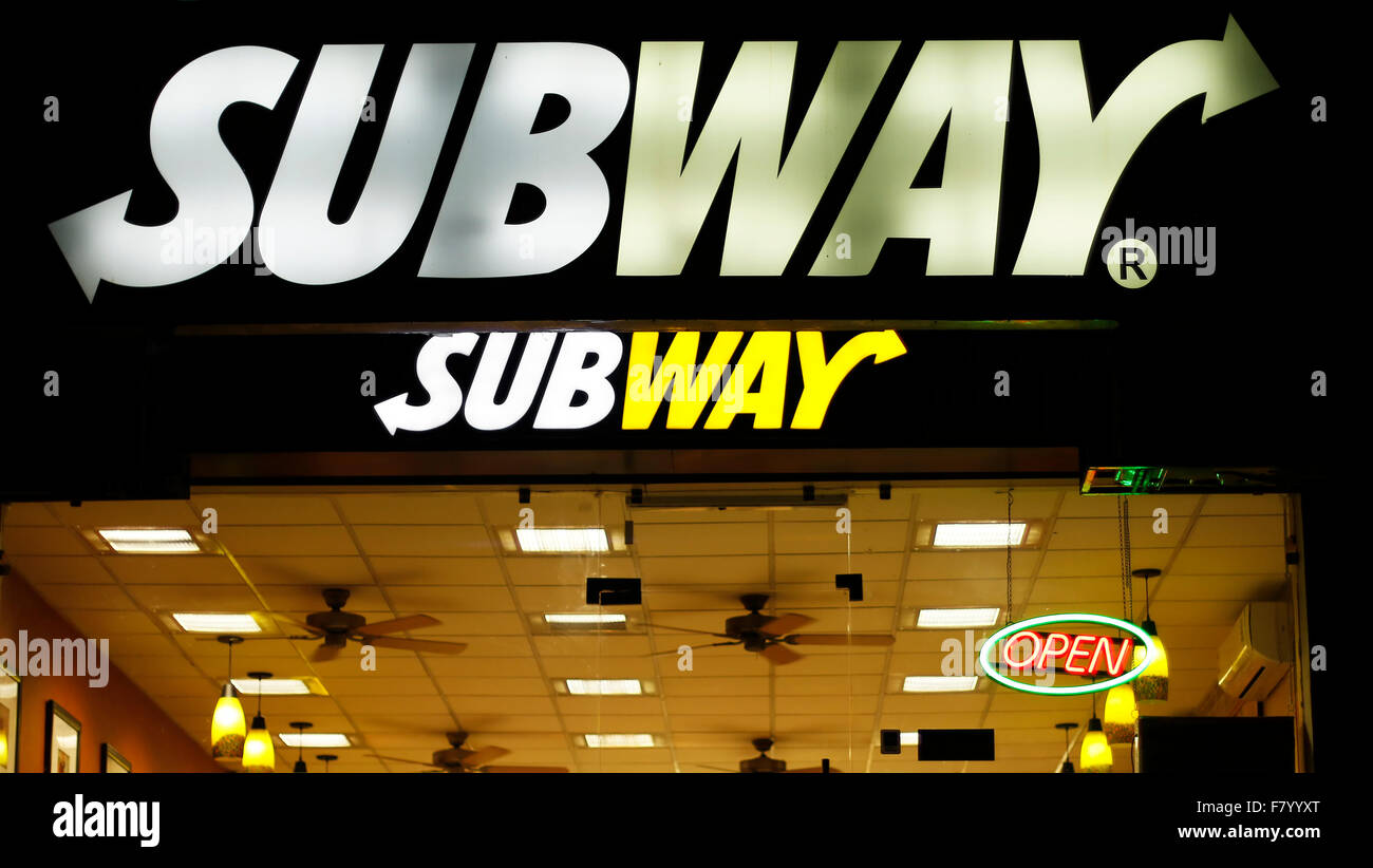 Subway fast food restaurant hires stock photography and images Alamy