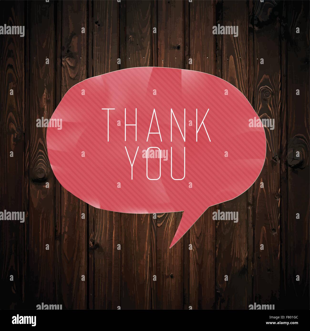 Thank you card design Stock Vector Image & Art - Alamy
