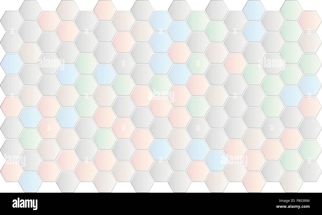 background with hexagons Stock Vector Image & Art - Alamy