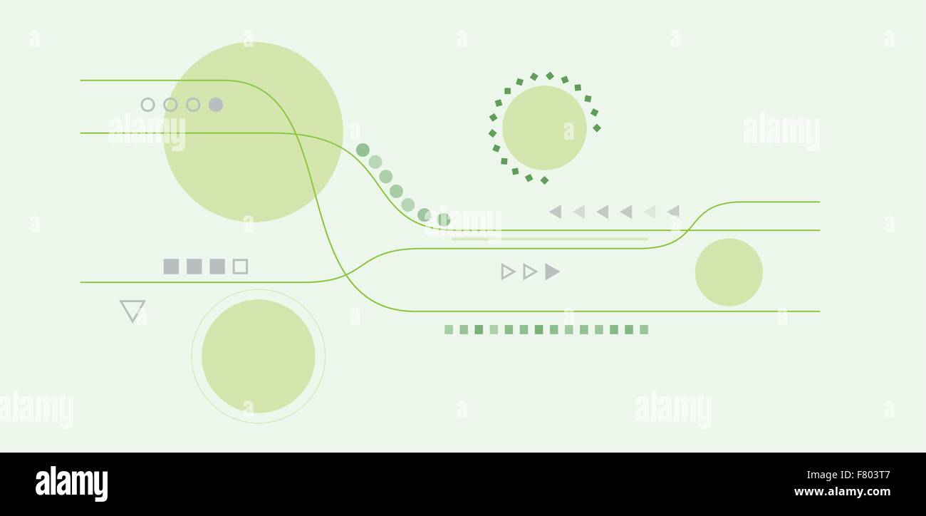 abstract lines and circles Stock Vector Image & Art - Alamy