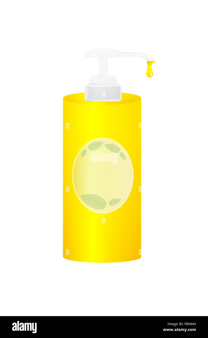 Liquid soap bottle Stock Vector Images - Alamy