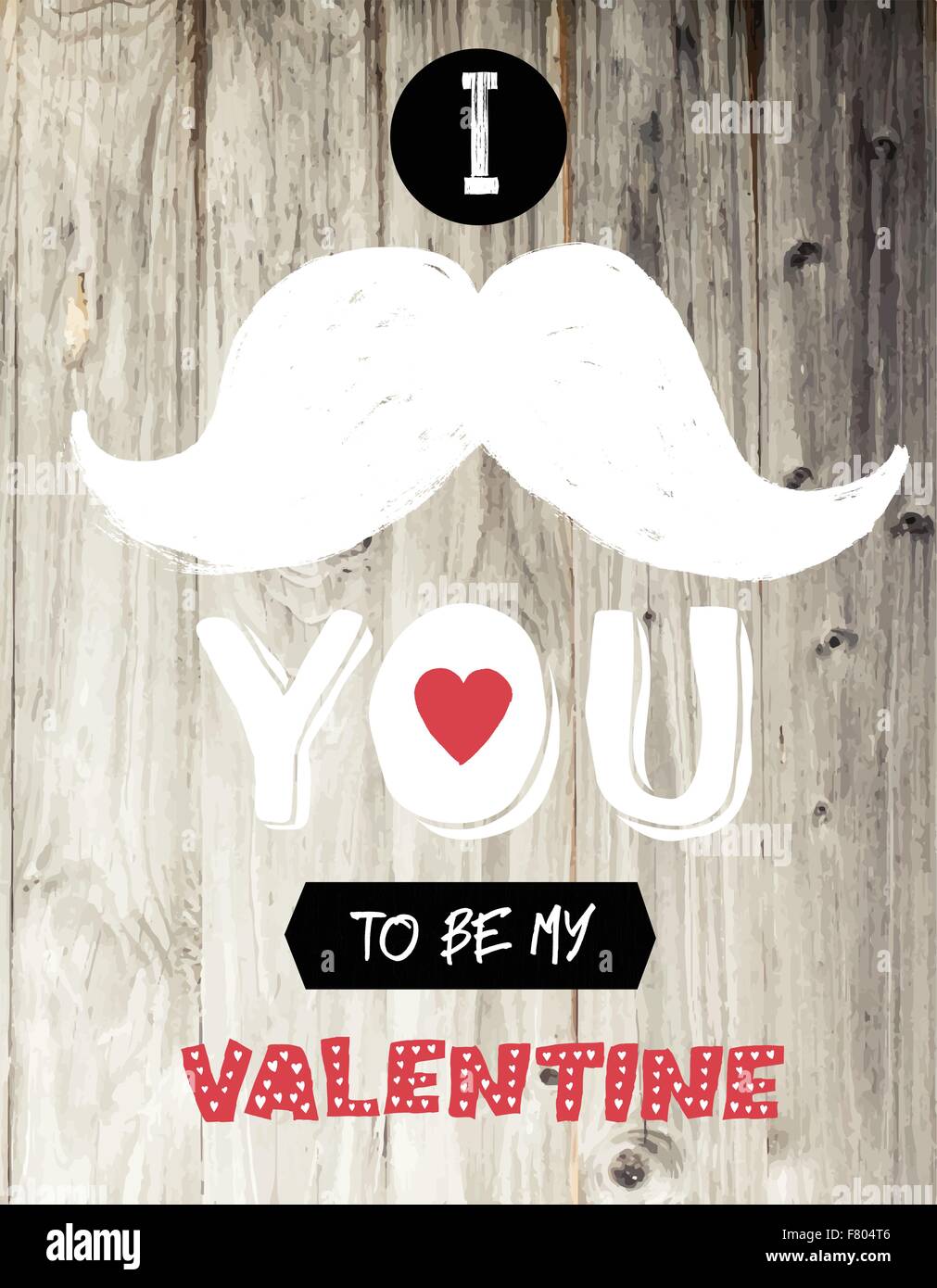 Vintage Valentine Card Design Stock Vector Image & Art - Alamy
